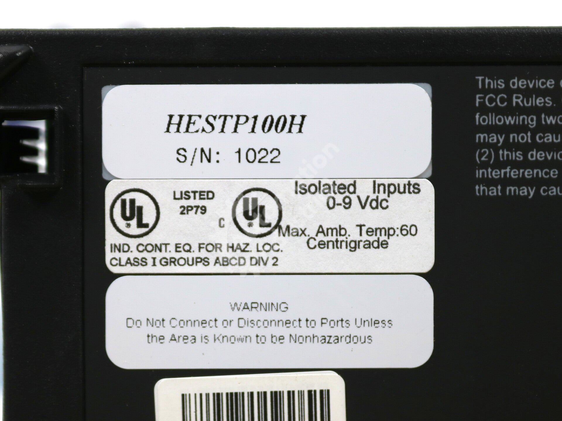 HESTP100 By Horner Electric HESTP100H Single-Axis Stepper Indexer Module NSNB
