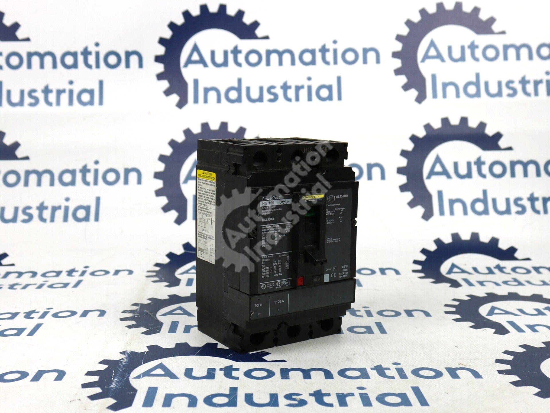 HGL36090 By Square D 3-Pole 90A 300VAC Molded Case Circuit Breaker