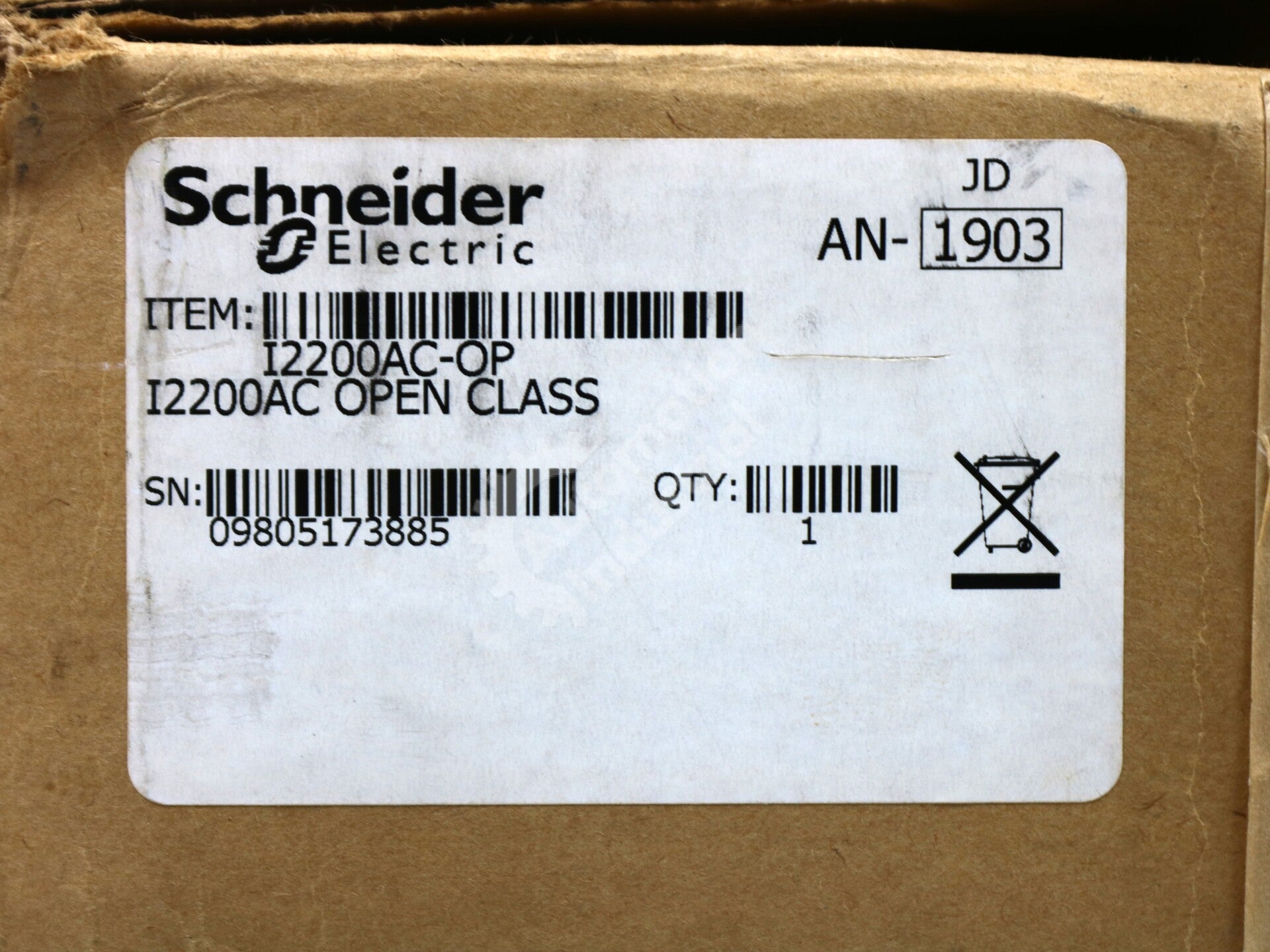 I2200AC-OP By Schneider Electric 05-1001-115 Electronic Infinet Repeater NSFP