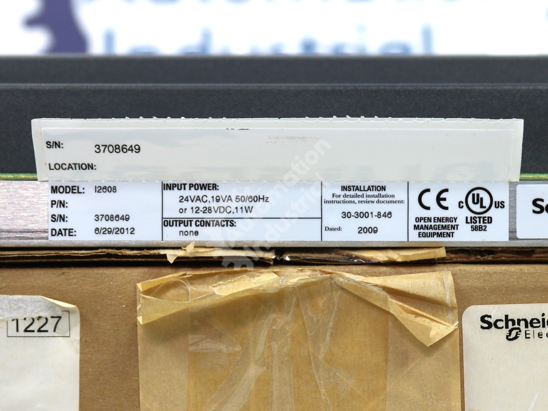 I2608 By Schneider Electric 05-1001-178 8-Input Smoke System Controller NSFP