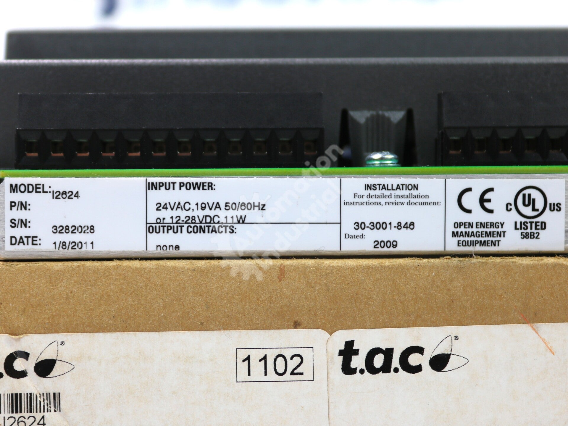 I2624 By Schneider Electric 05-1001-178 24-Input Smoke System Controller NSFP