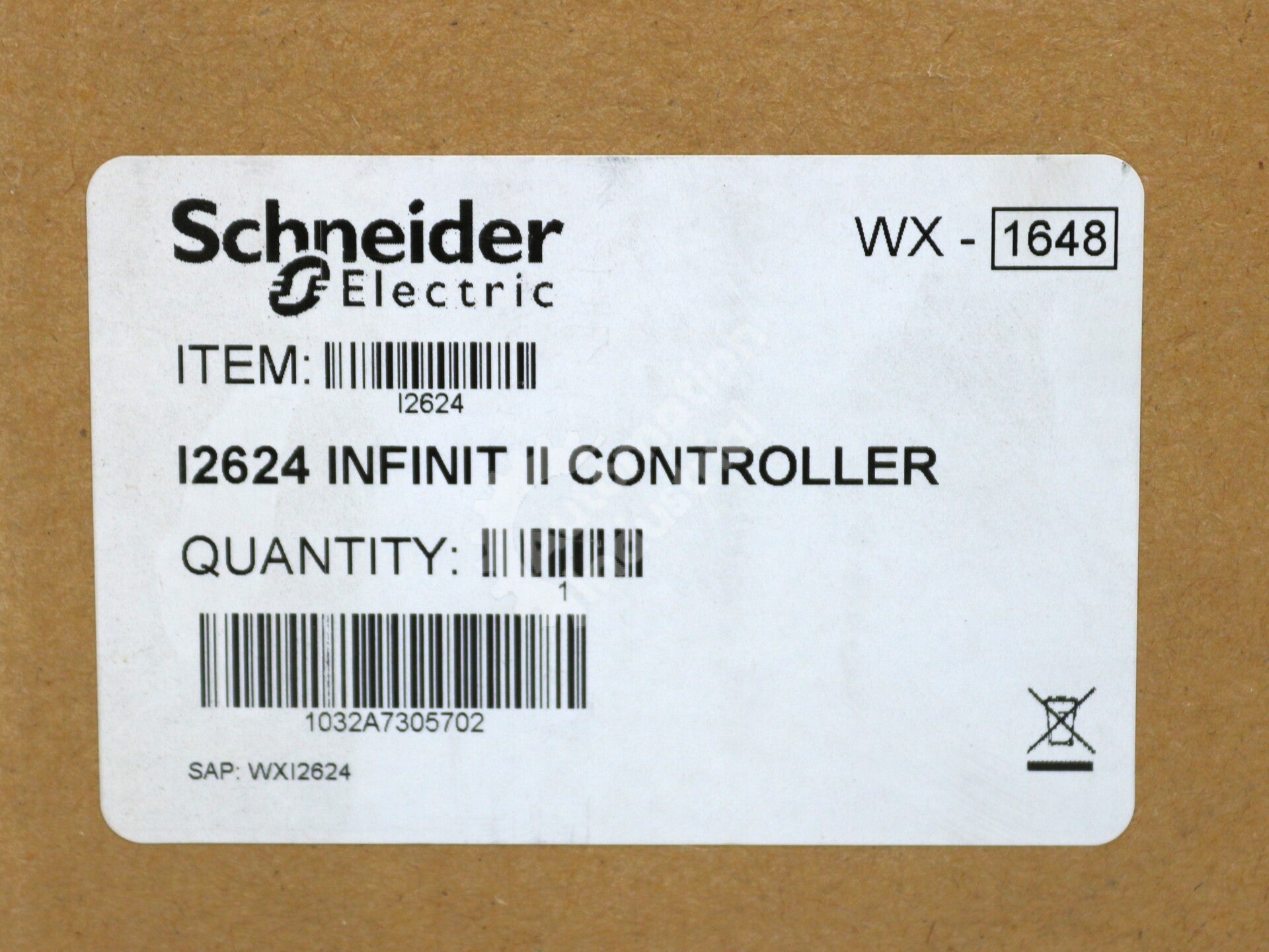 I2624 By Schneider Electric 24-Universal Input Infinet Controller New Sealed