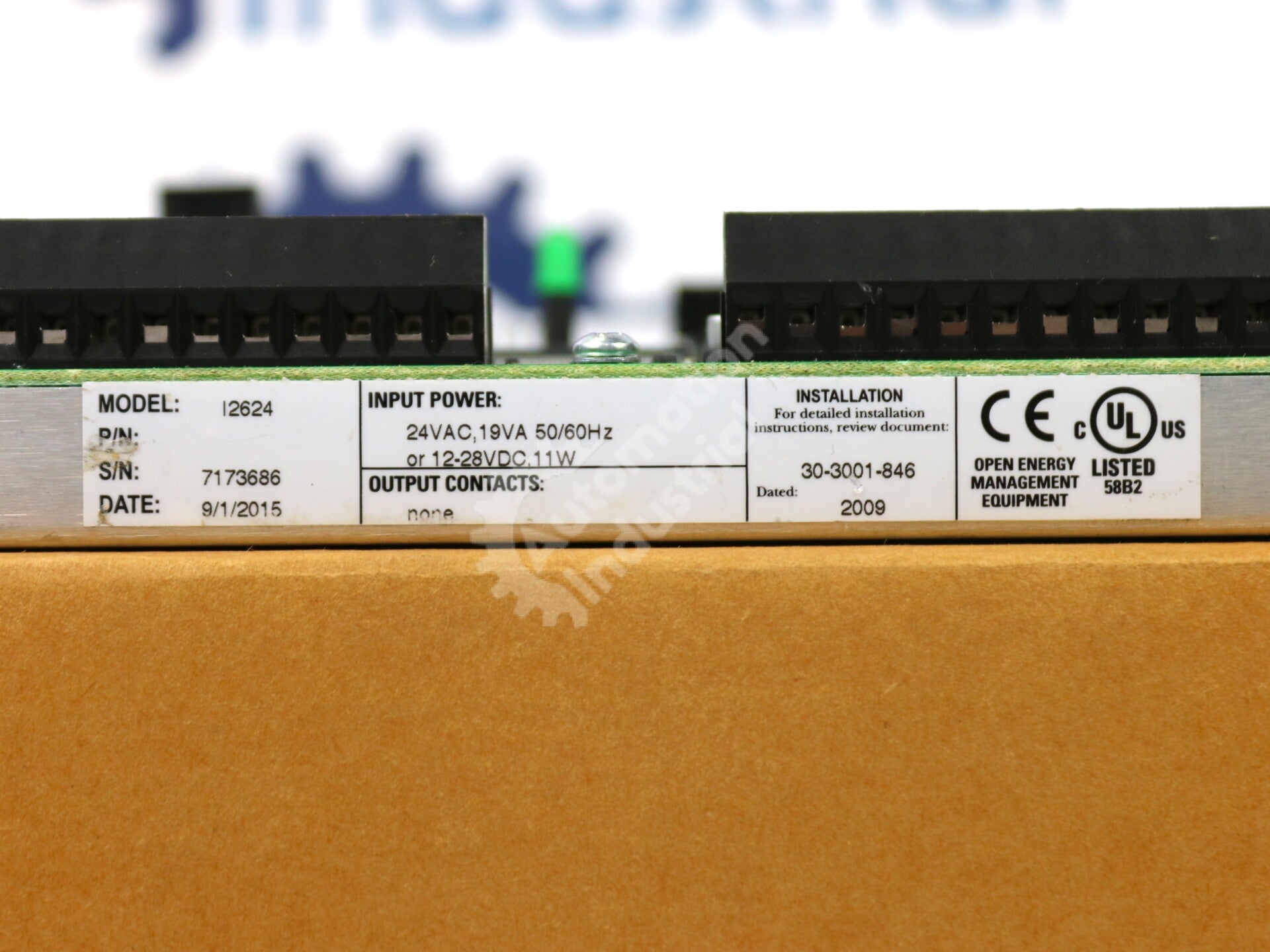 I2624 By Schneider Electric 05-1001-178 24-Input Smoke System Controller