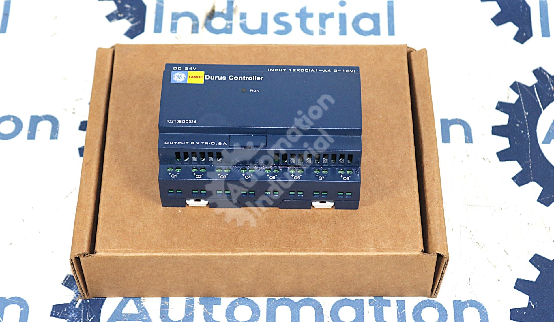 IC210BDD024 By GE Fanuc 24VDC 12 In/8 Out Transistor Expandable Durus Controller