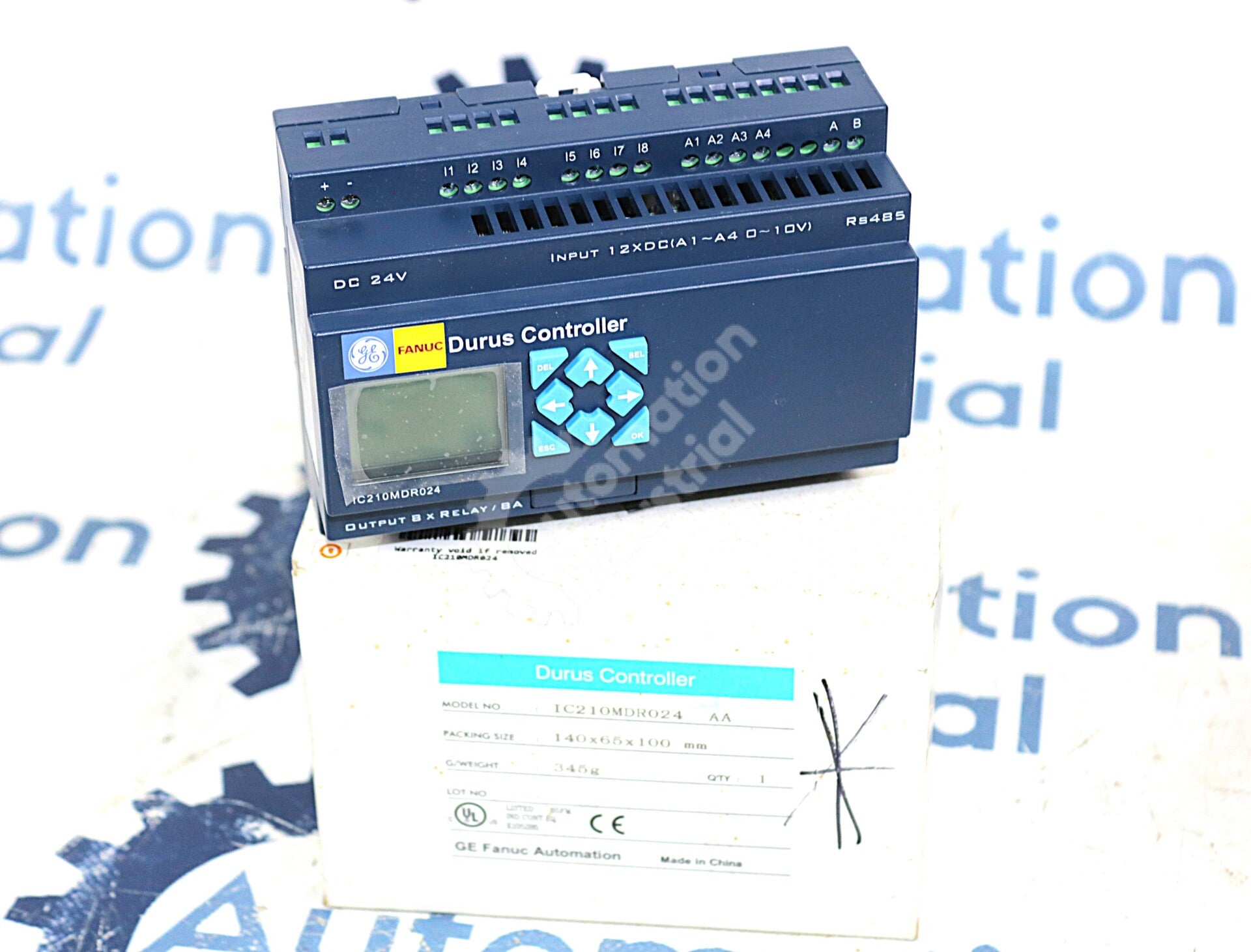 IC210MDR024 By GE Fanuc 24VDC 8AMP Power Source Durus Controller NSFP