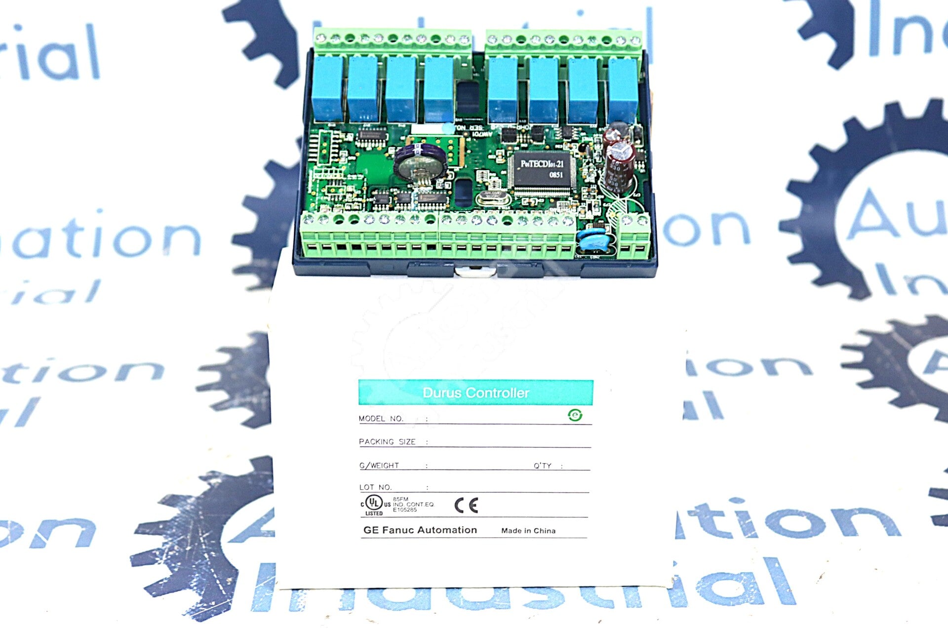 IC210NDR024 By GE Fanuc 24VDC In/8 Out Power Source 8AMP Durus Controller NSFP