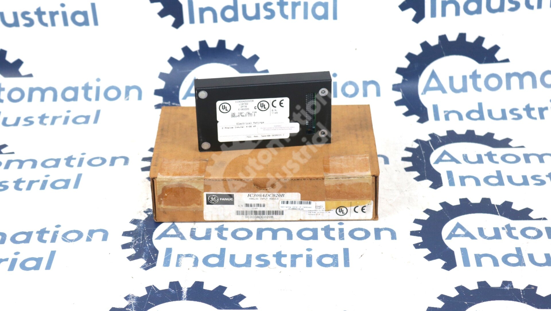 IC300ADC020 By GE Fanuc Automation IC300ADC020B 4-20mA Analog Input Module NSFP