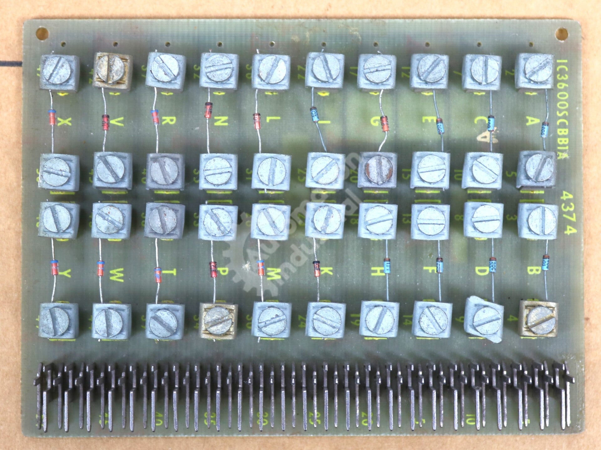 IC3600SCBB1A By General Electric IC3600SCBB PCB Universal Component Card