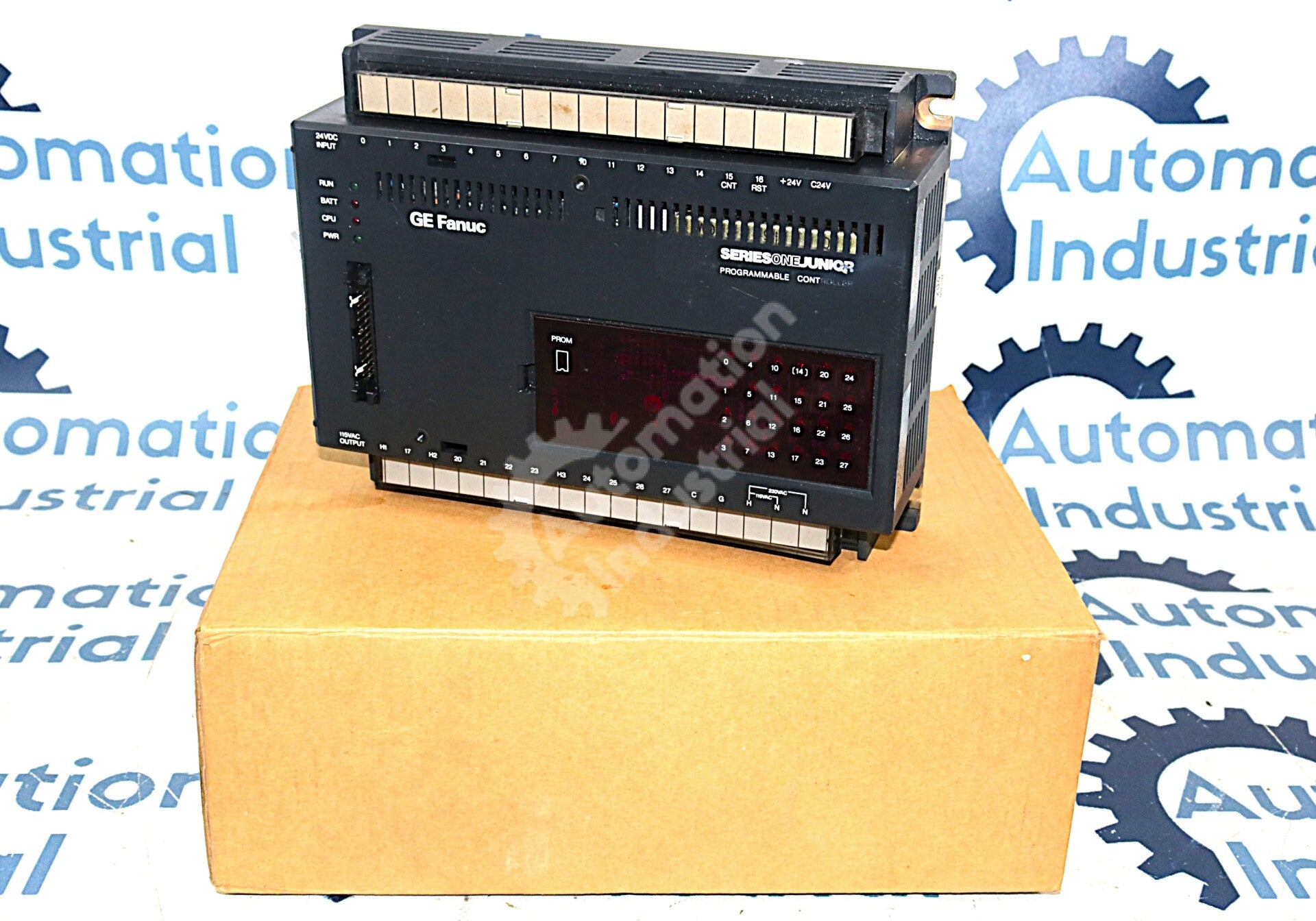 IC609SJR102 By GE Series One Jr 24VDC/115-230VAC Output Programmable Controller