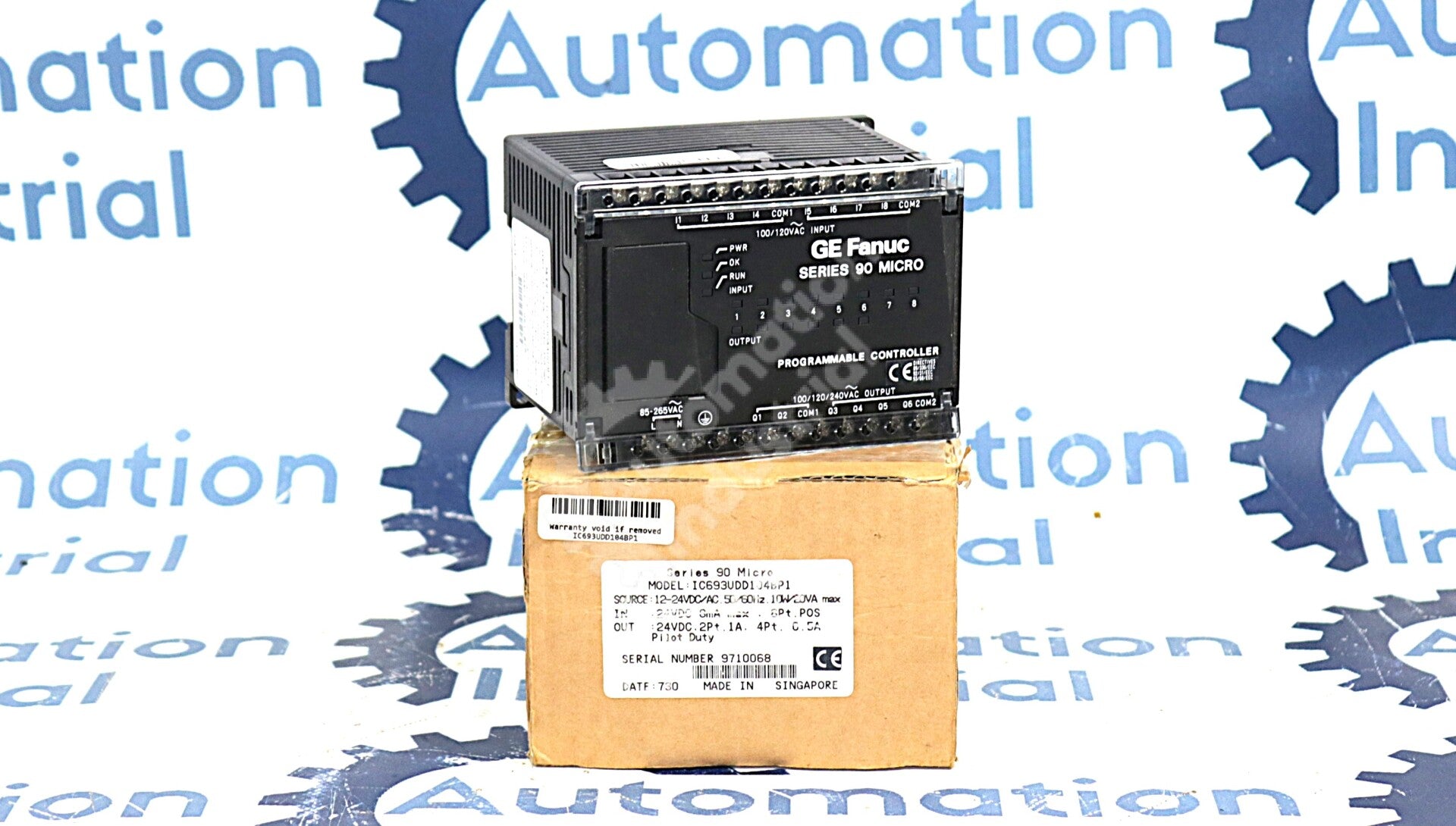 IC693UDD104 By GE Fanuc 12-24VDC I/O Power Supply Module NSFP