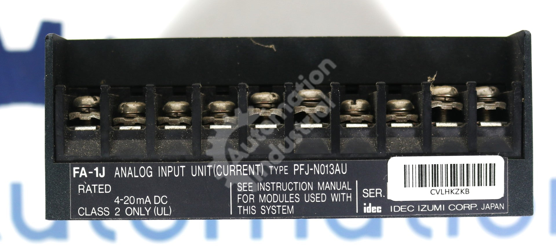 FA-1J by IDEC PFJ-N013AU Analog Input