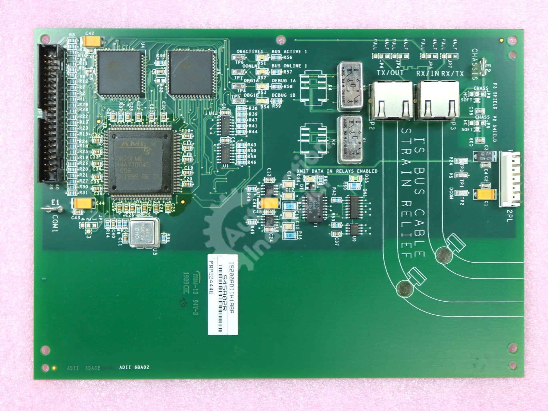 IS200ADIIH1A By GE IS200ADIIH1ABA ISBus Interface Board Auxiliary Drive
