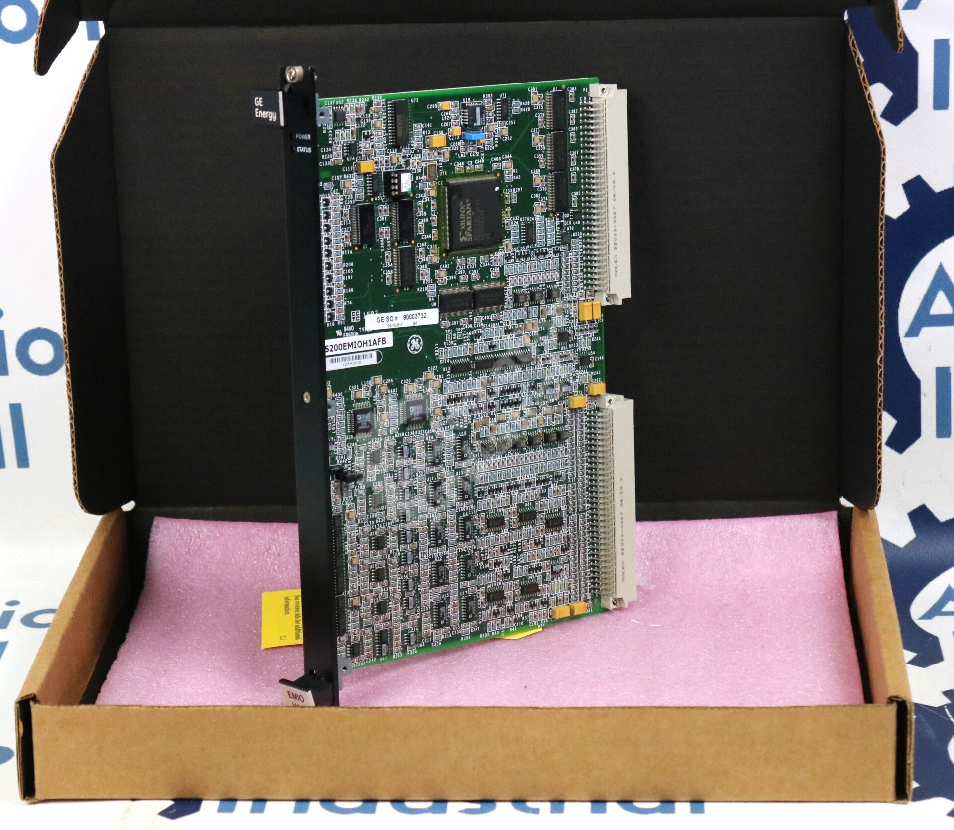 IS200EMIOH1A By GE IS200EMIOH1AFB PC Board New Surplus Factory Package