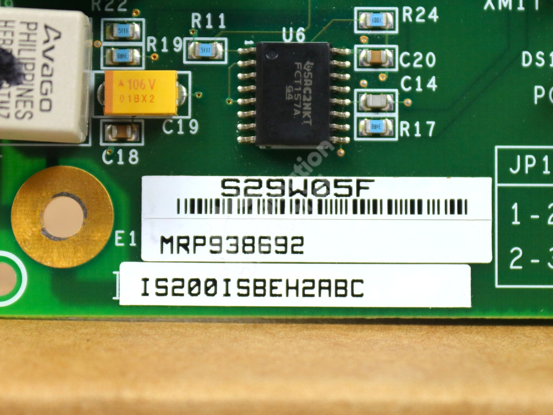 IS200ISBEH2A By General Electric IS200ISBEH2ABC Extender Board Connector
