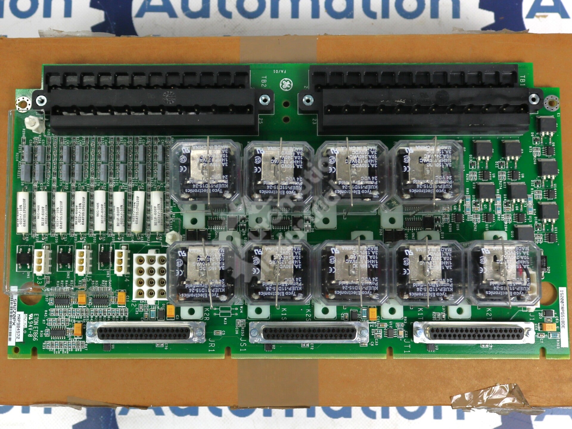 IS200TRPGS1B By GE IS200TRPGS1BDE Primary Gas Trip Terminal Board NSFP