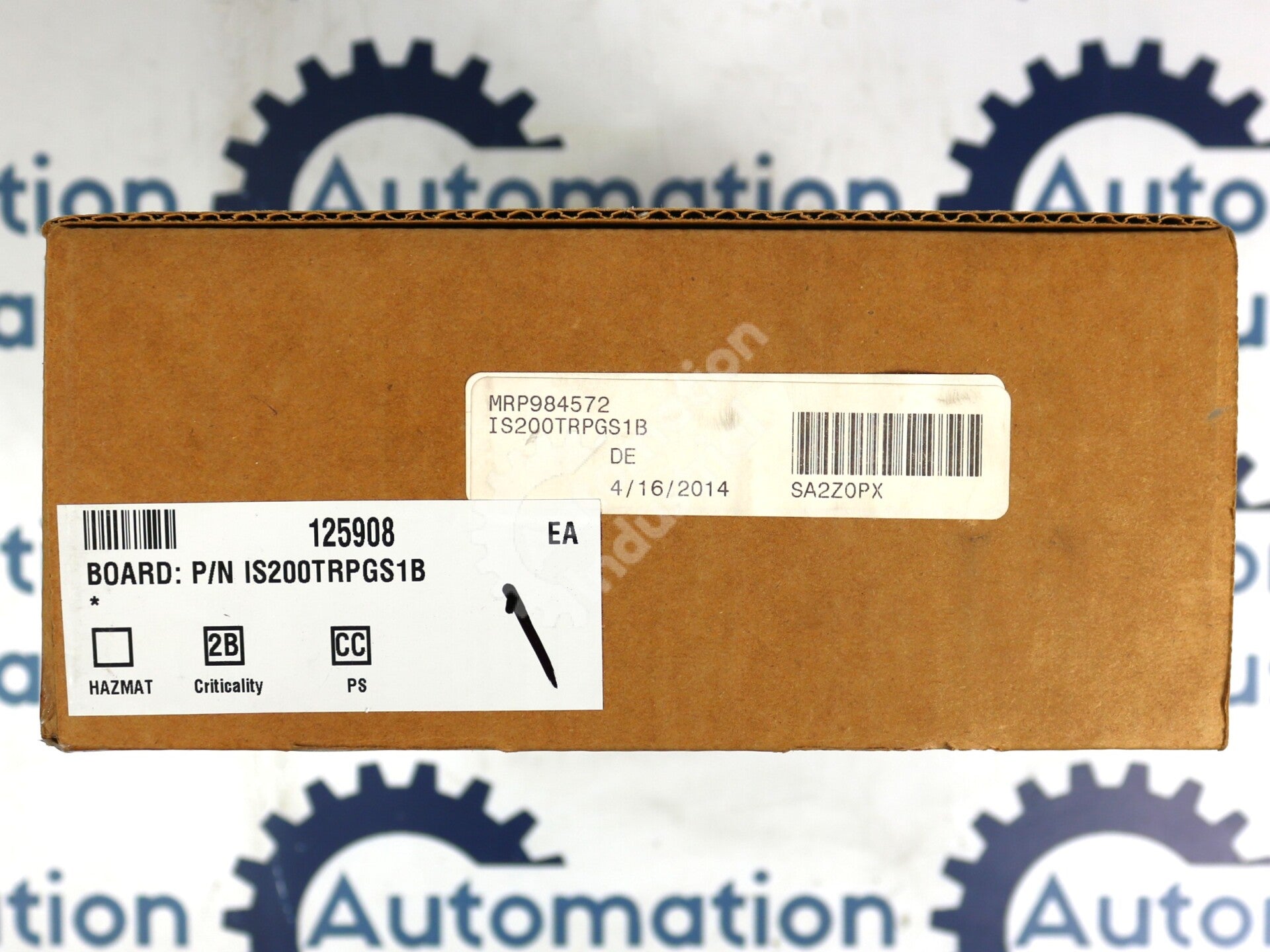 IS200TRPGS1B By GE IS200TRPGS1BDE Primary Gas Trip Terminal Board NSFP
