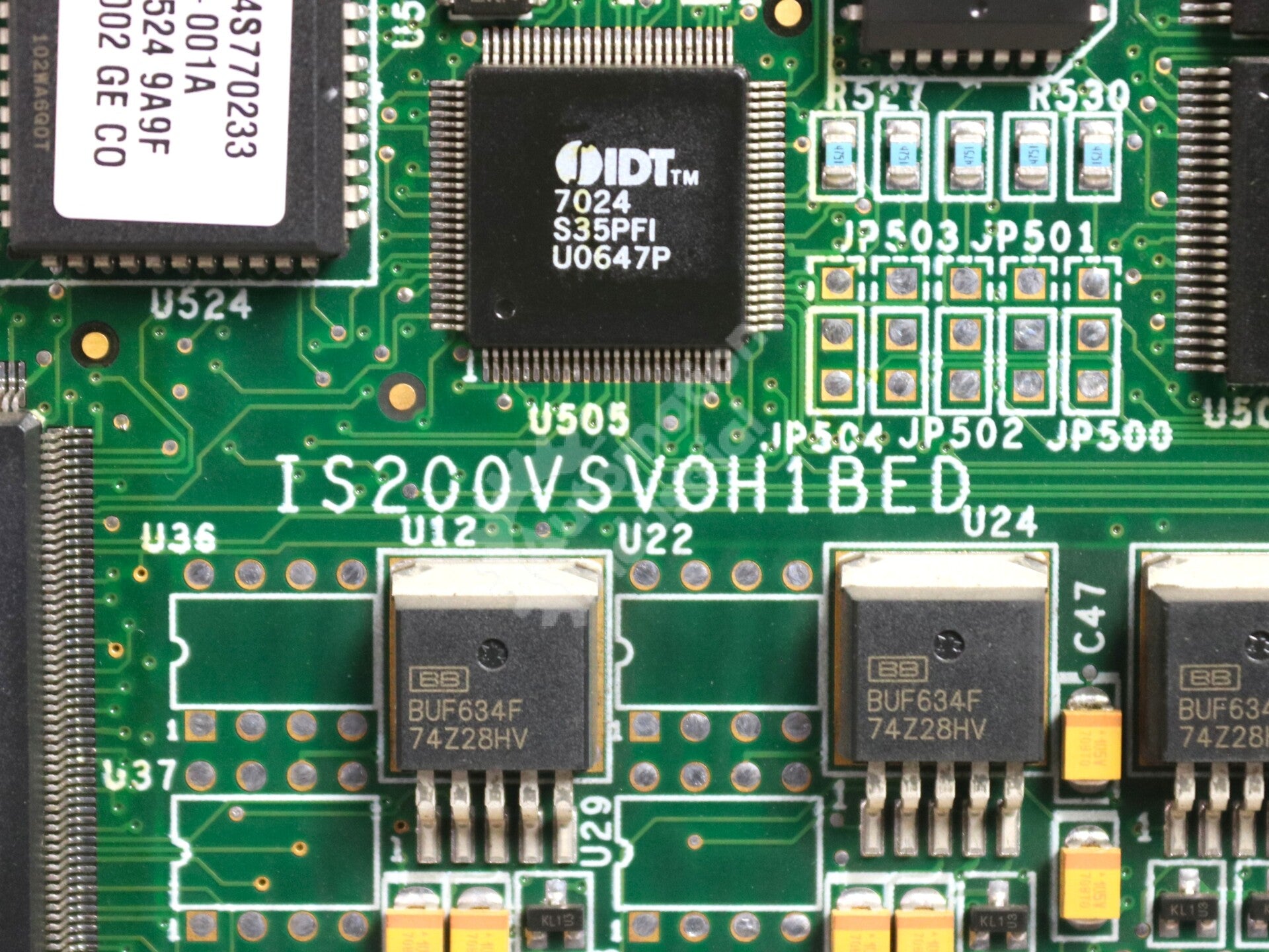 IS200VSVOH1B By General Electric IS200VSVOH1BED Servo Control Board