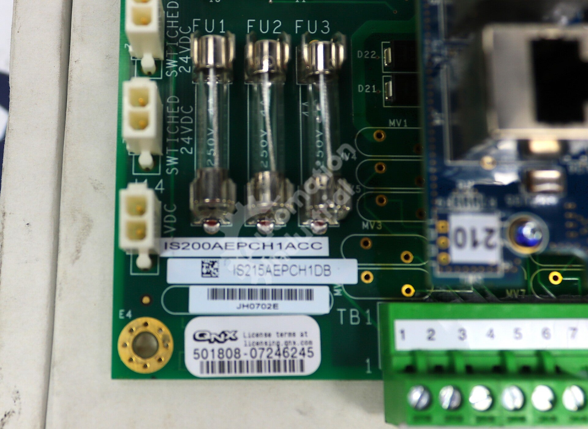 IS215AEPCH1D By GE IS215AEPCH1DB Non-ESS Wind Pitch Center Control Board