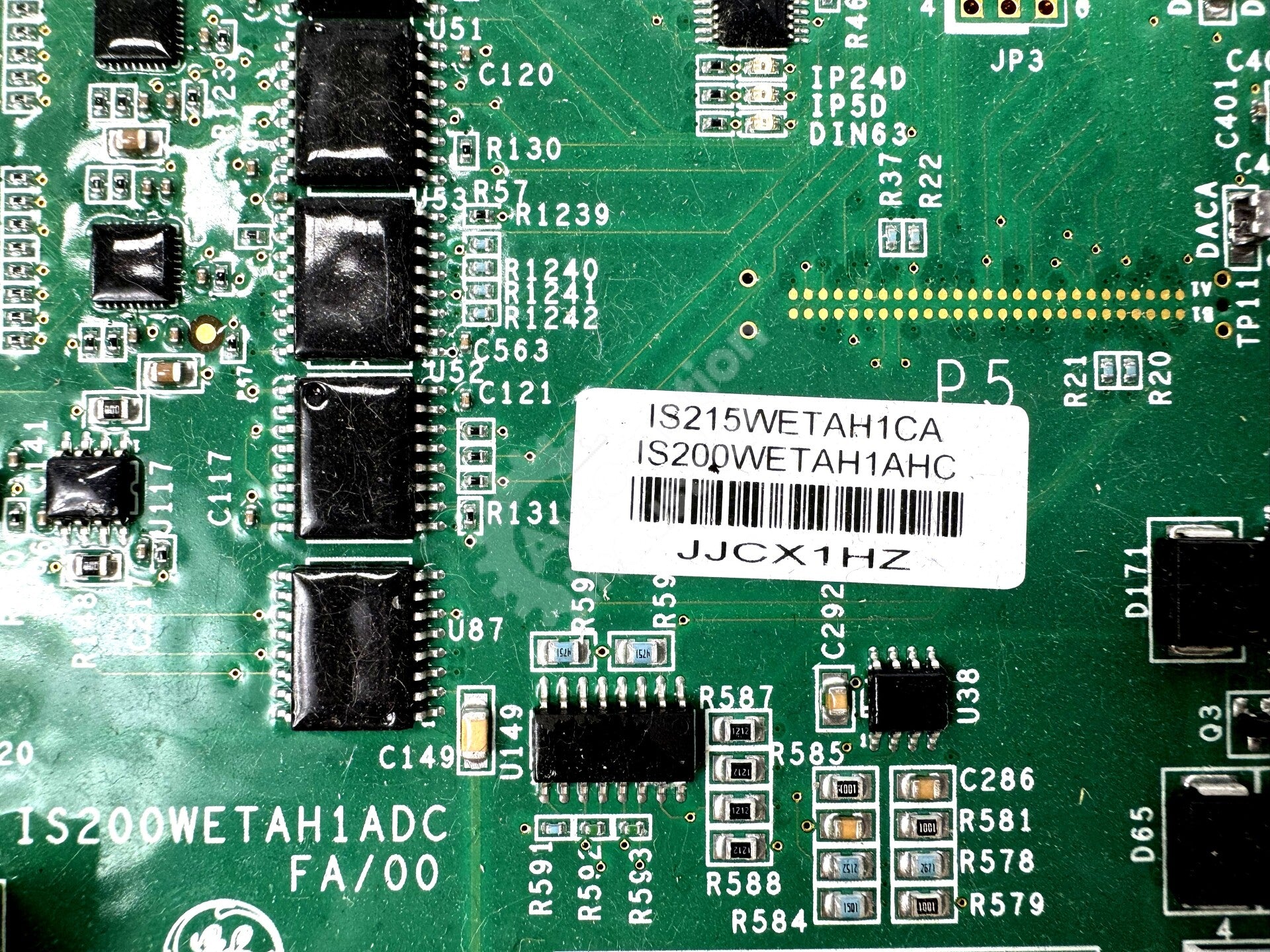 IS215WETAH1CA By General Electric S200WETAH1AHC Elevator Control Board