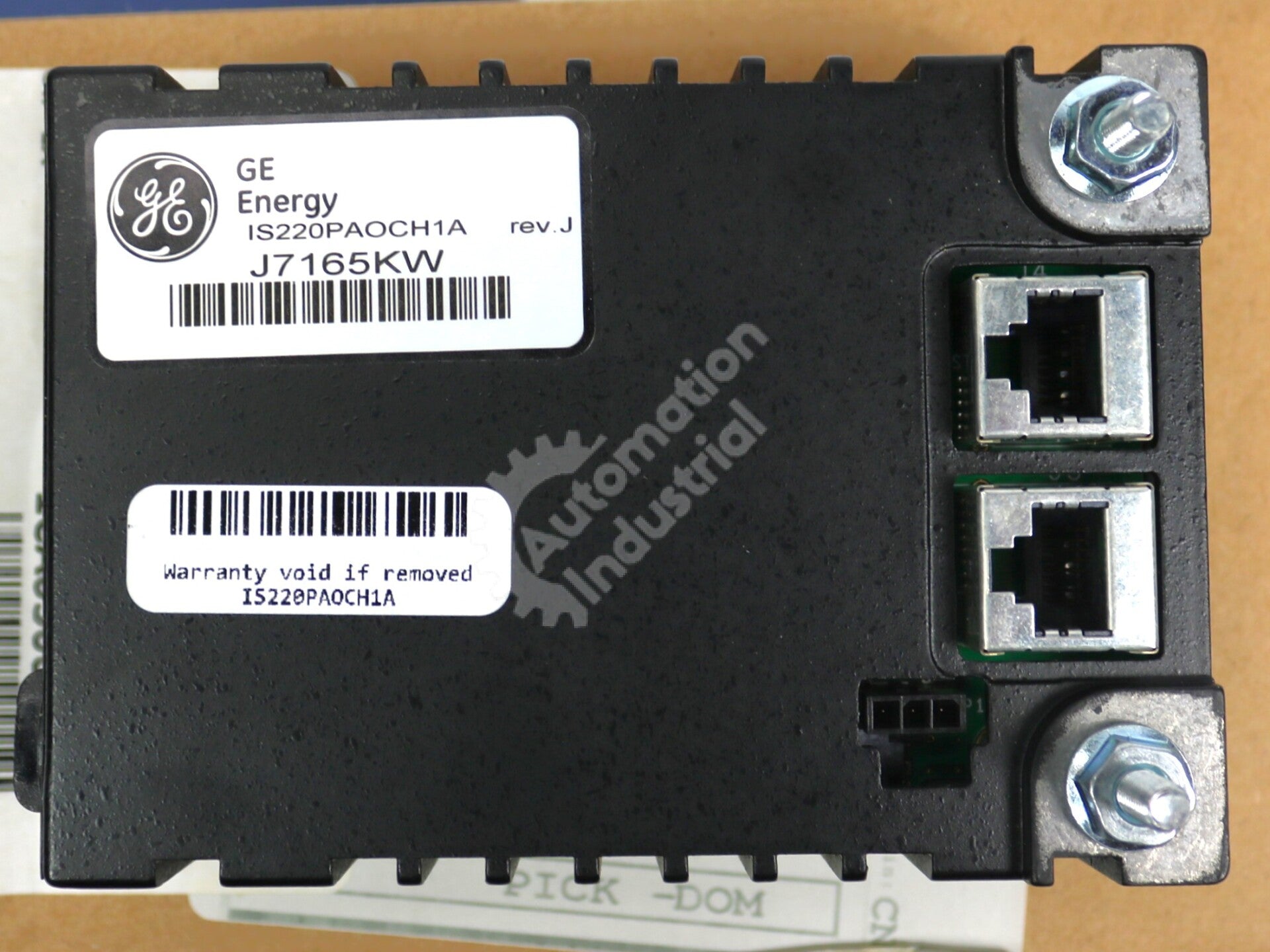 IS220PAOCH1A By General Electric 200MA Analog I/O Pack NSFP