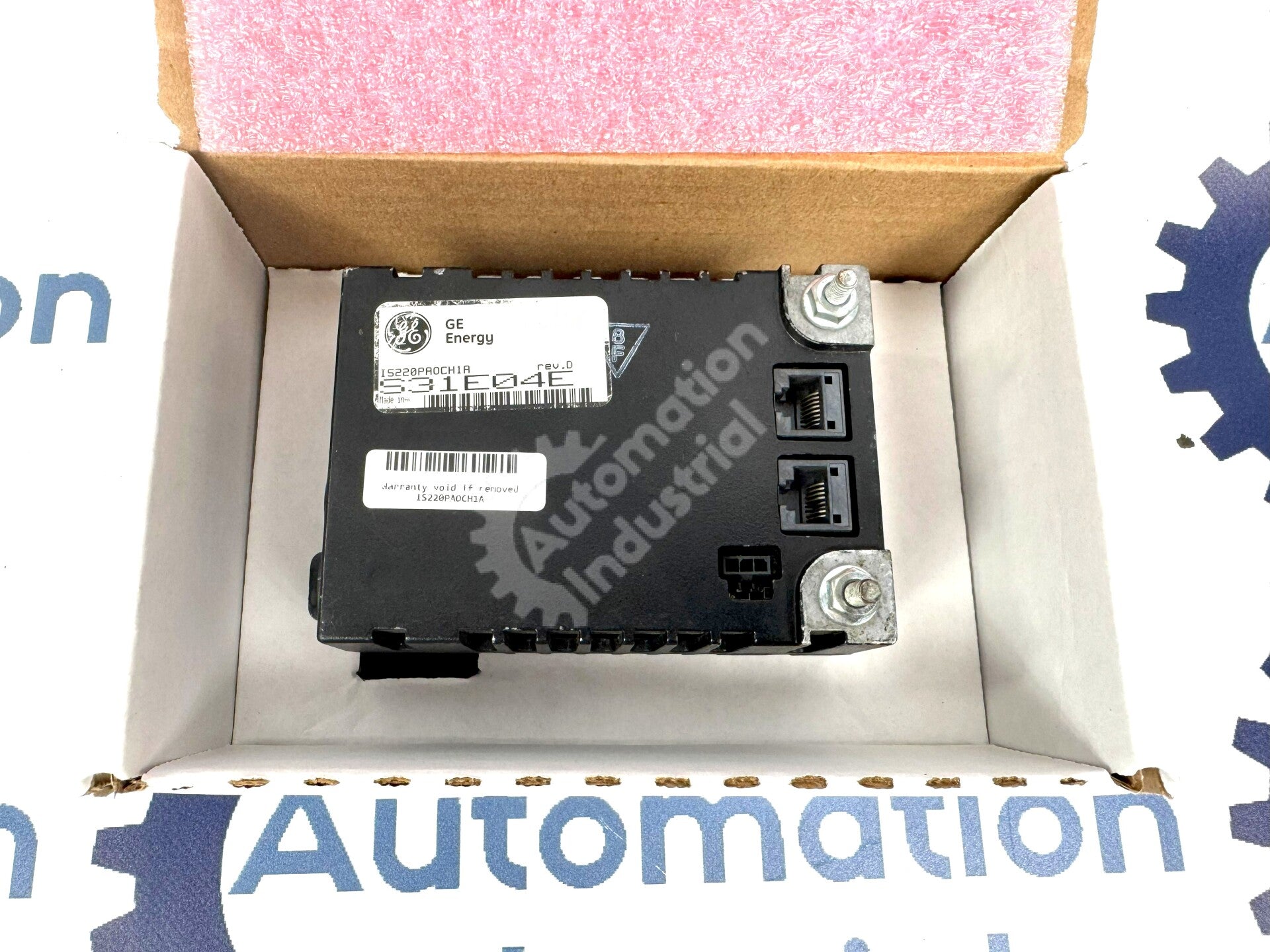 IS220PAOCH1A By General Electric 200 MA Analog I/O Pack Module Mark VI IS220