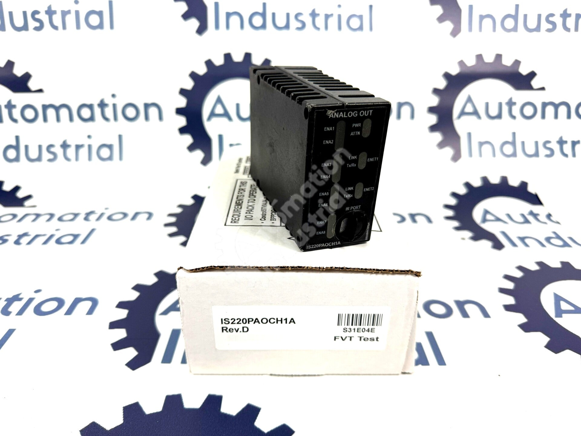 IS220PAOCH1A By General Electric 200 MA Analog I/O Pack Module Mark VI IS220