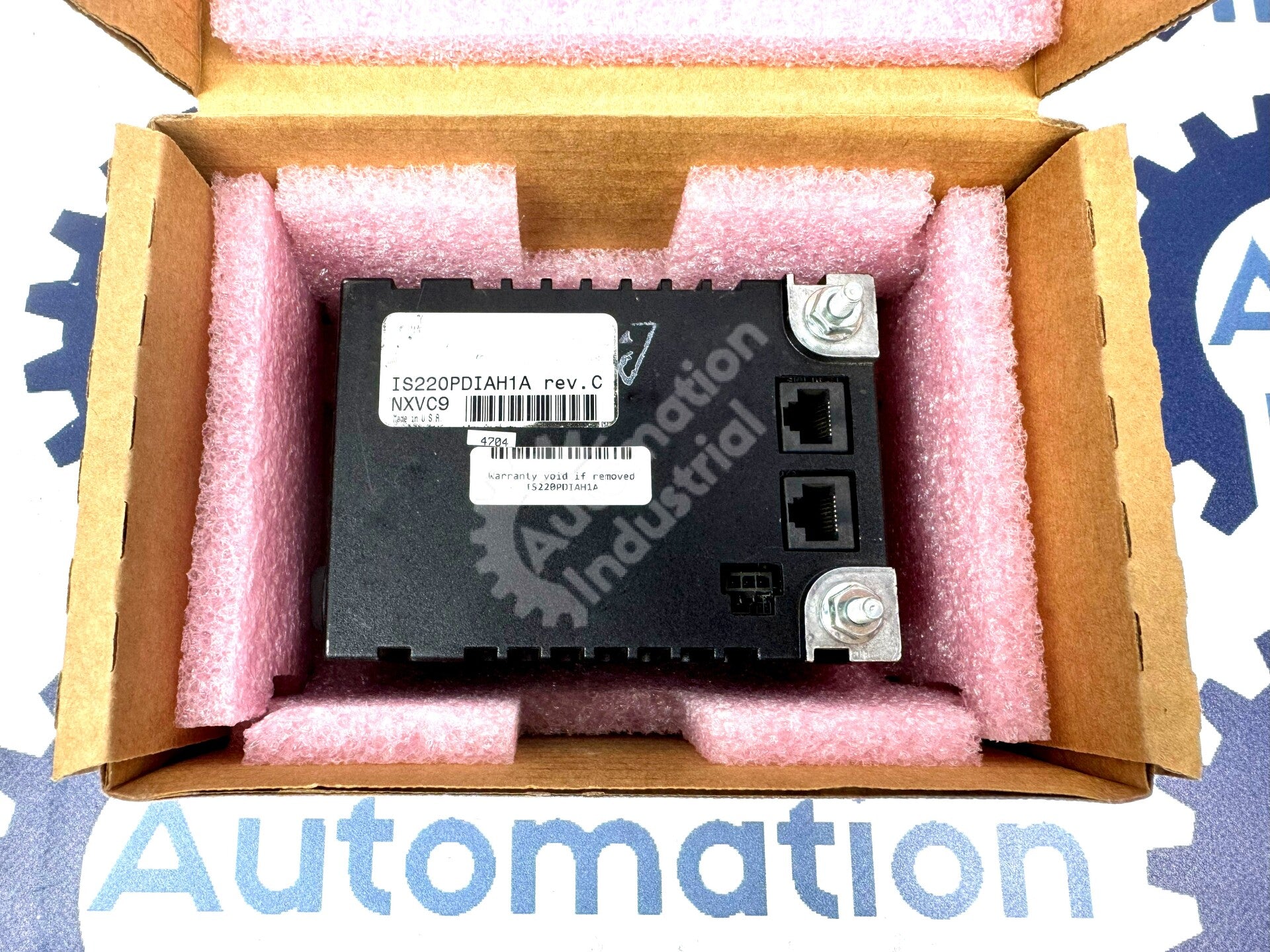GE General Electric IS220PDIAH1A REV. B I/O Pack Mark VI