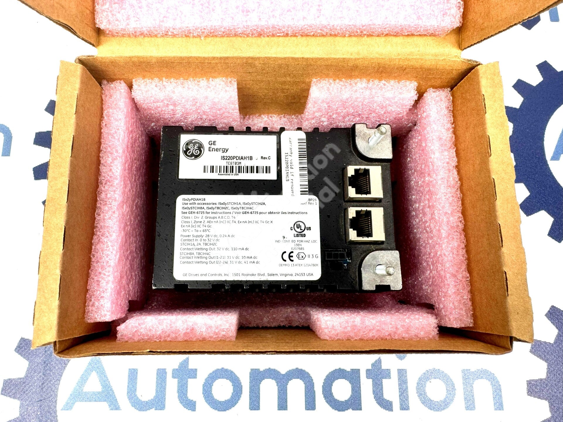 IS220PDIAH1B by GE Discrete Input Module for Mark VIe and Mark VIeS