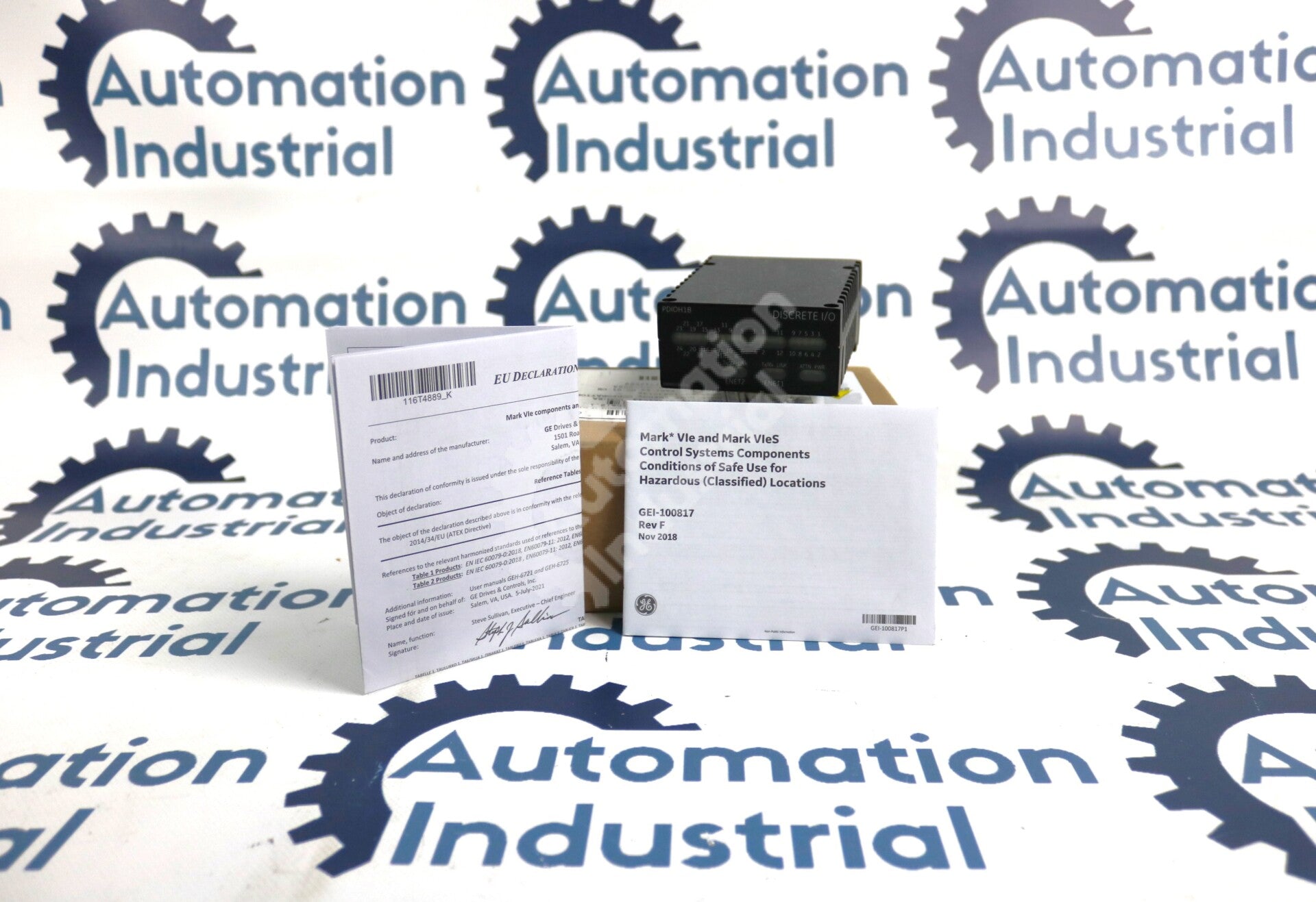 IS220PDIOH1B By General Electric 28VDC Discrete Digital I/O Module NSFP