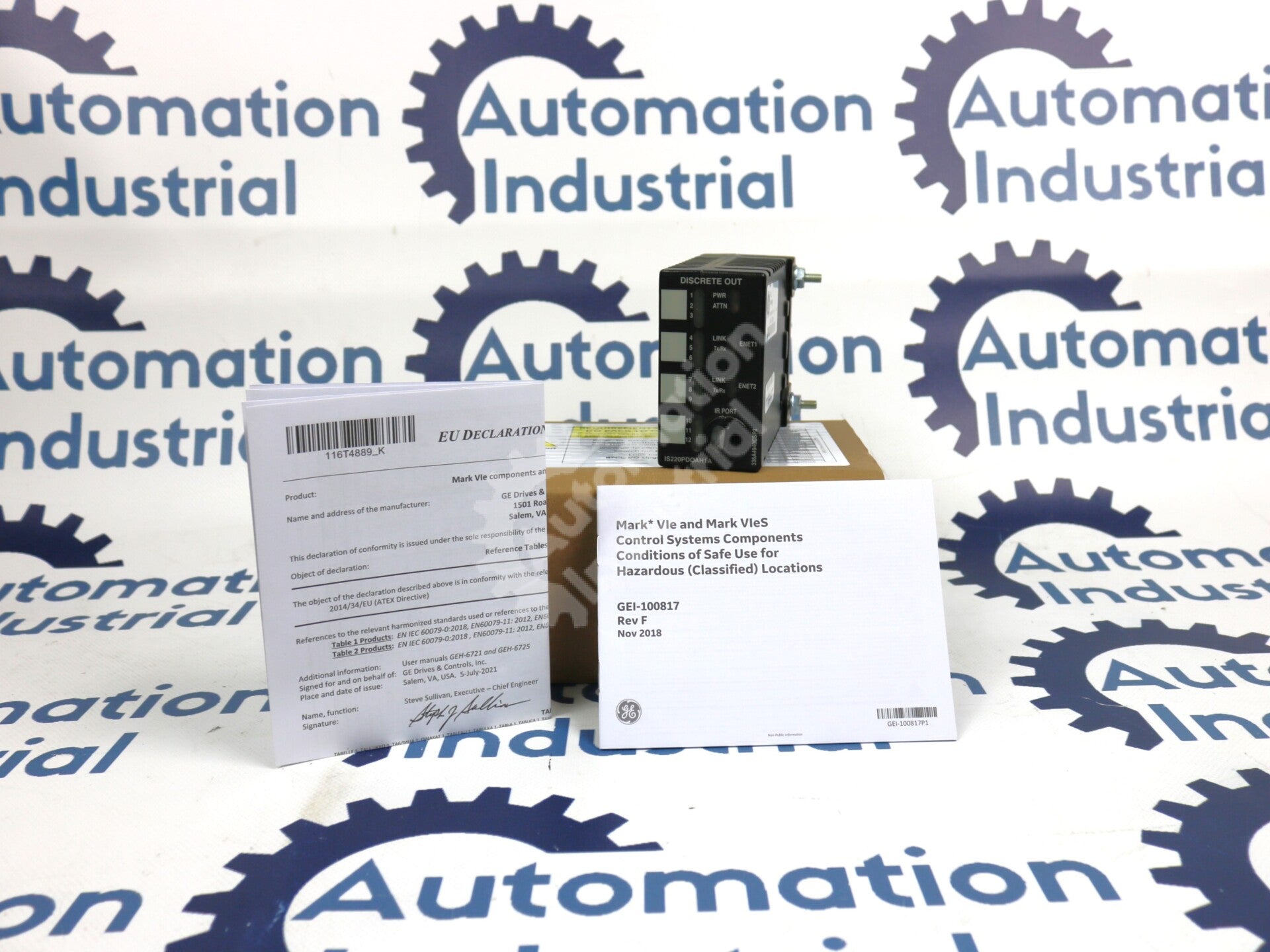 IS220PDOAH1A By General Electric Discrete Output Pack Mark VI IS220