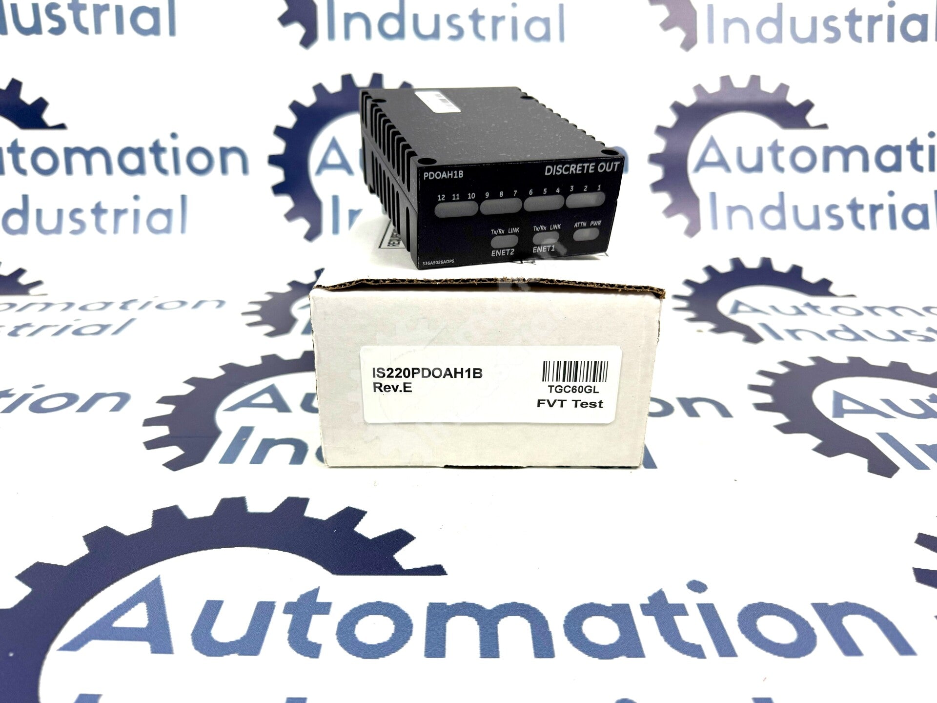 IS220PDOAH1B By GE IS220PDOAH1BE Discrete Output I/O Pack Mark VI IS220 NSFP