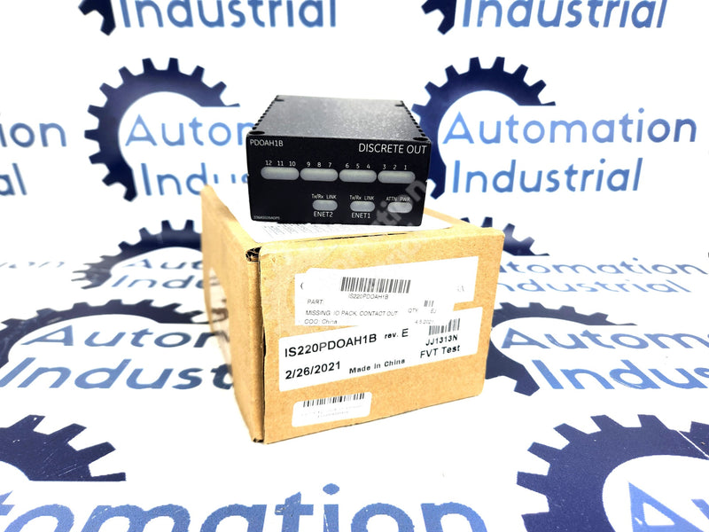 IS220PDOAH1B by GE Discrete Output Module (PDOA) New Surplus Factory Package