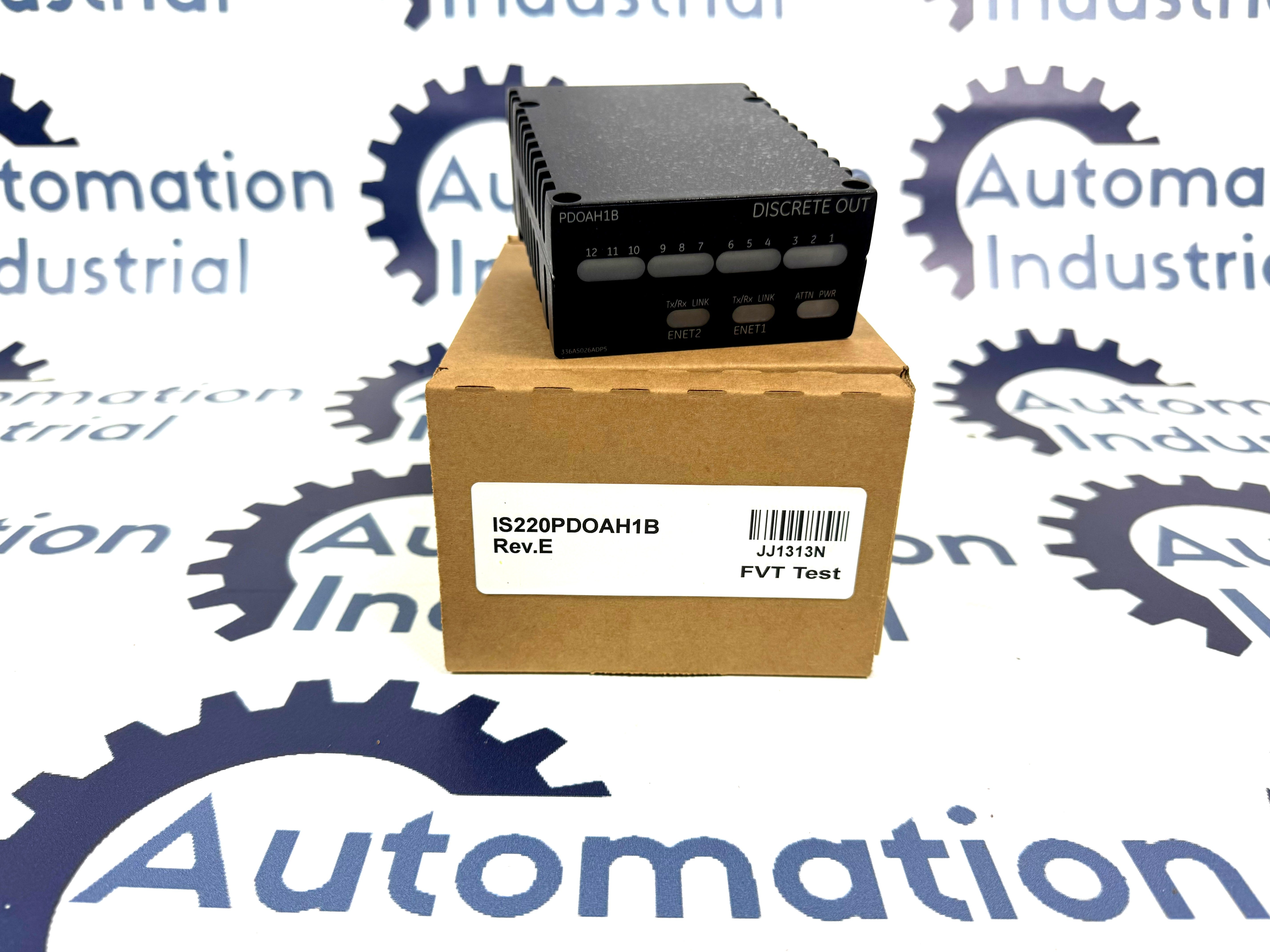 IS220PDOAH1B By General Electric Discrete Output Module Mark VI