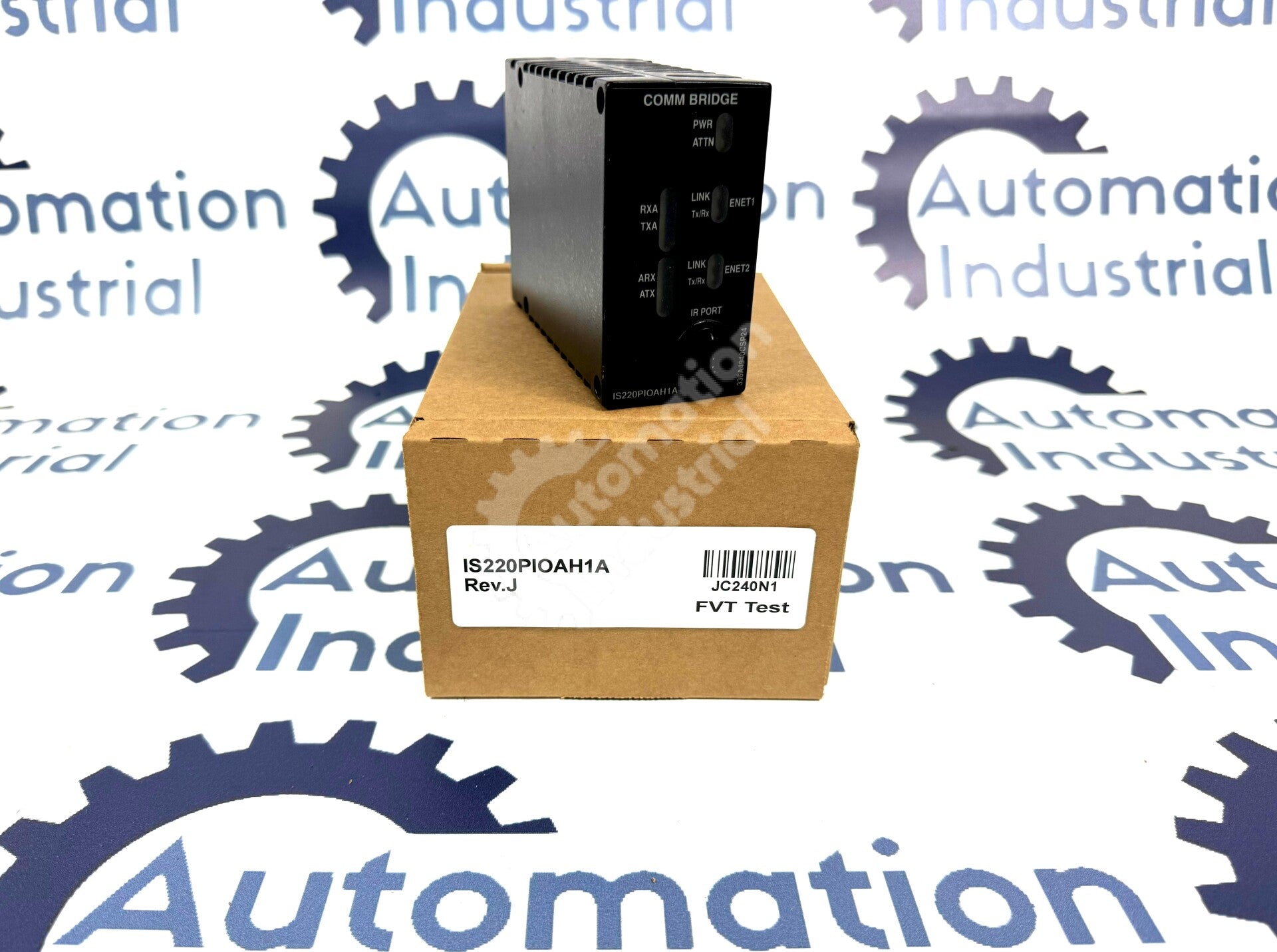 IS220PIOAH1A By General Electric Comm Bridge I/O Pack New Surplus No Box