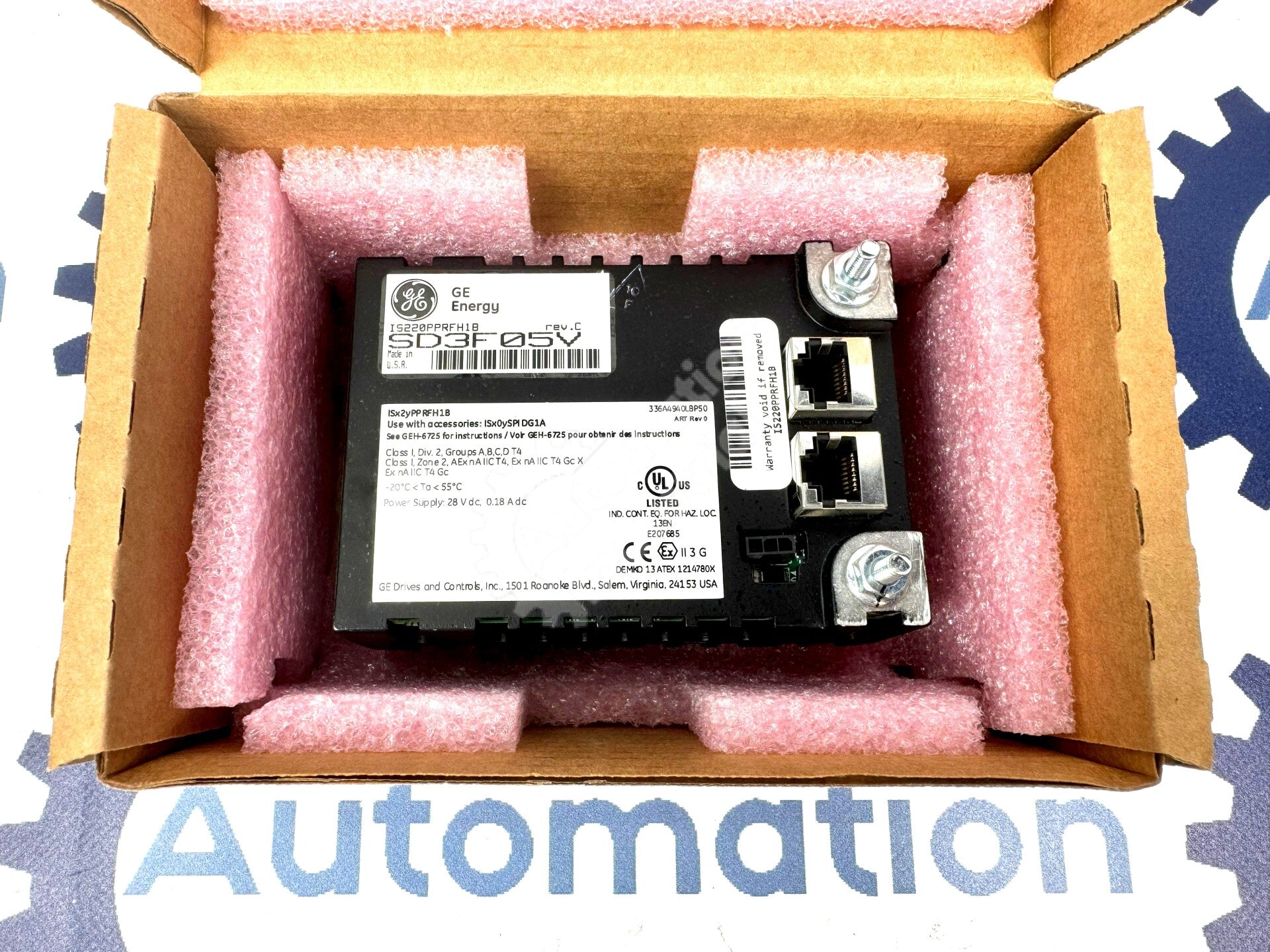 IS220PPRFH1B by GE Energy Profibus DPM Master Gateway Module for Mark VIe