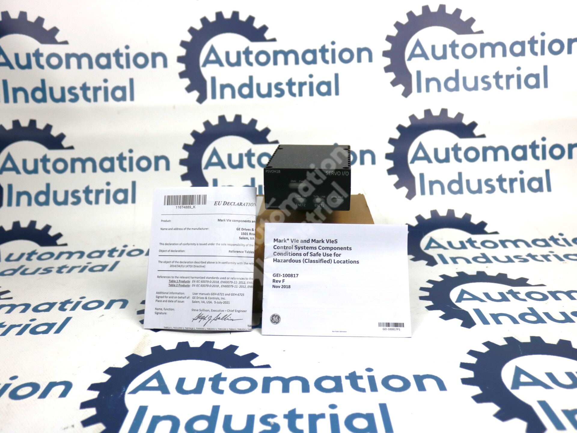 IS220PSVOH1B By General Electric Servo I/O Control Module NSFP