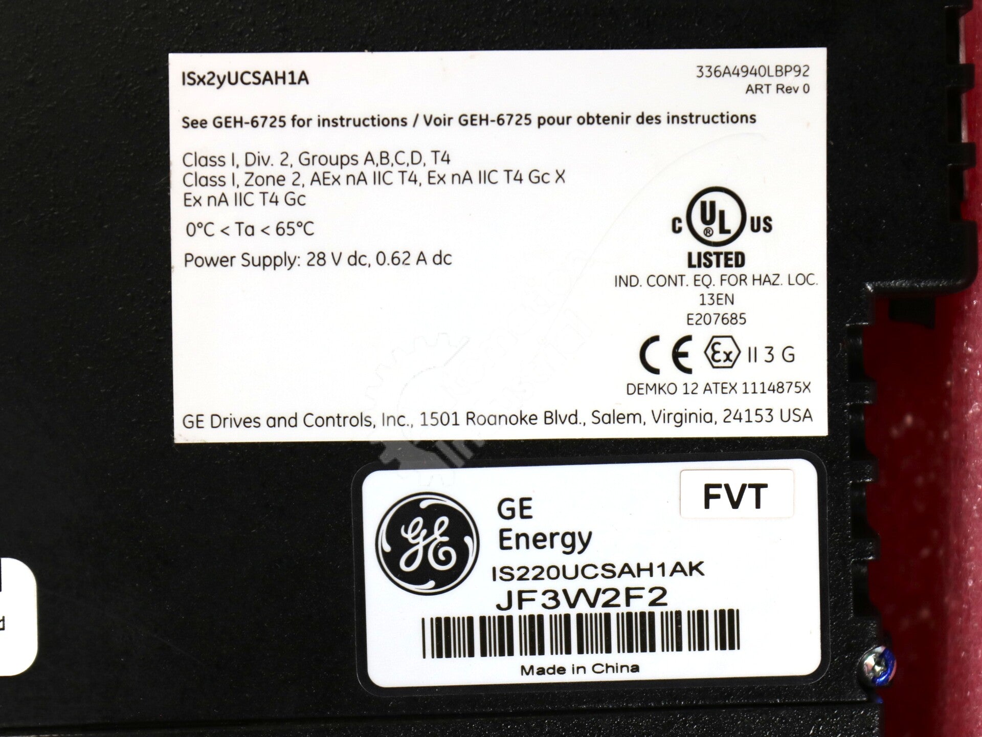 IS220UCSAH1A By General Electric IS220UCSAH1AK Speedtronic Processor Module