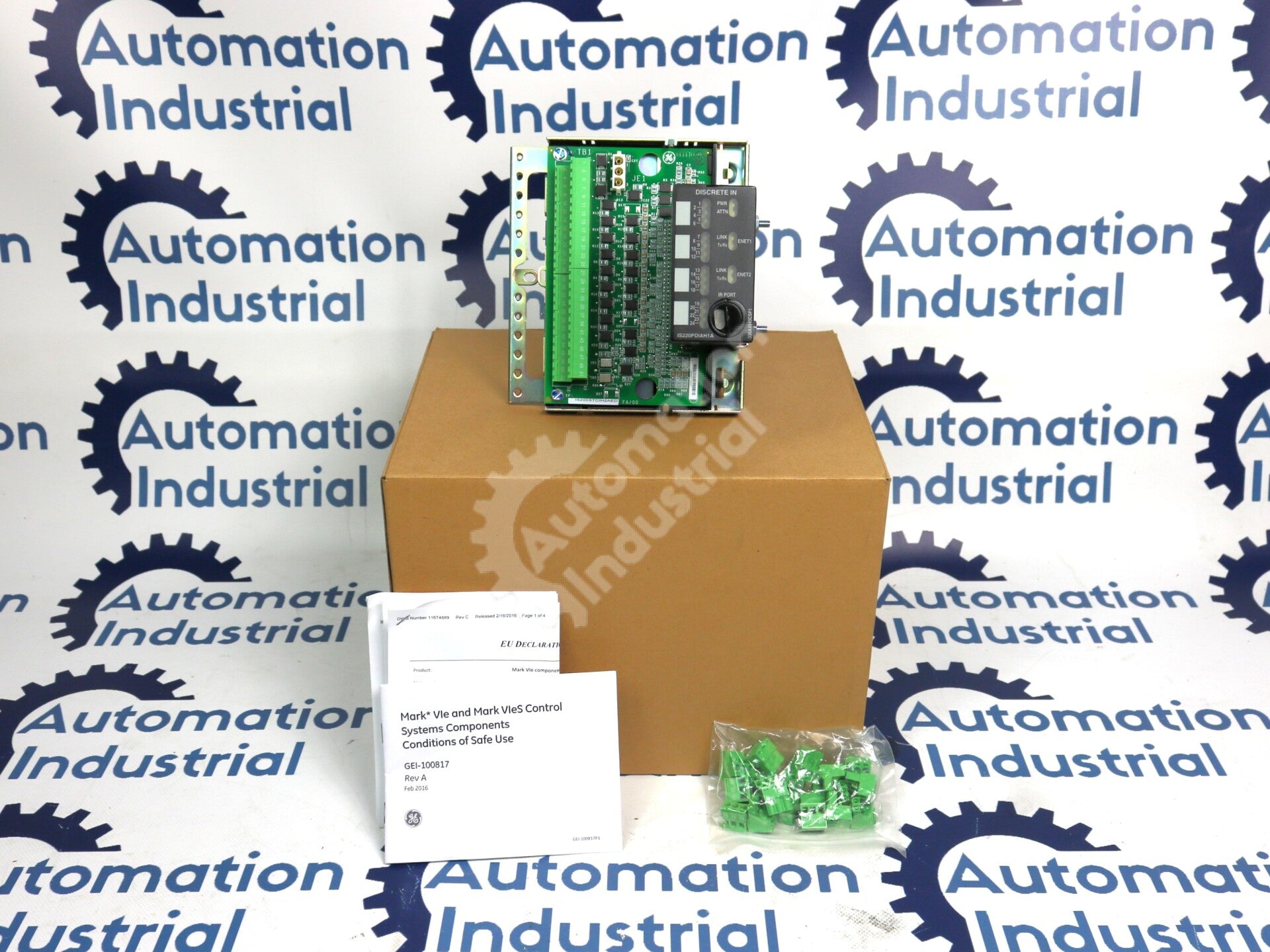 IS230STCIH2A By GE IS230STCIH2AED Discrete Input Module DIN-Rail Assembly NSFP