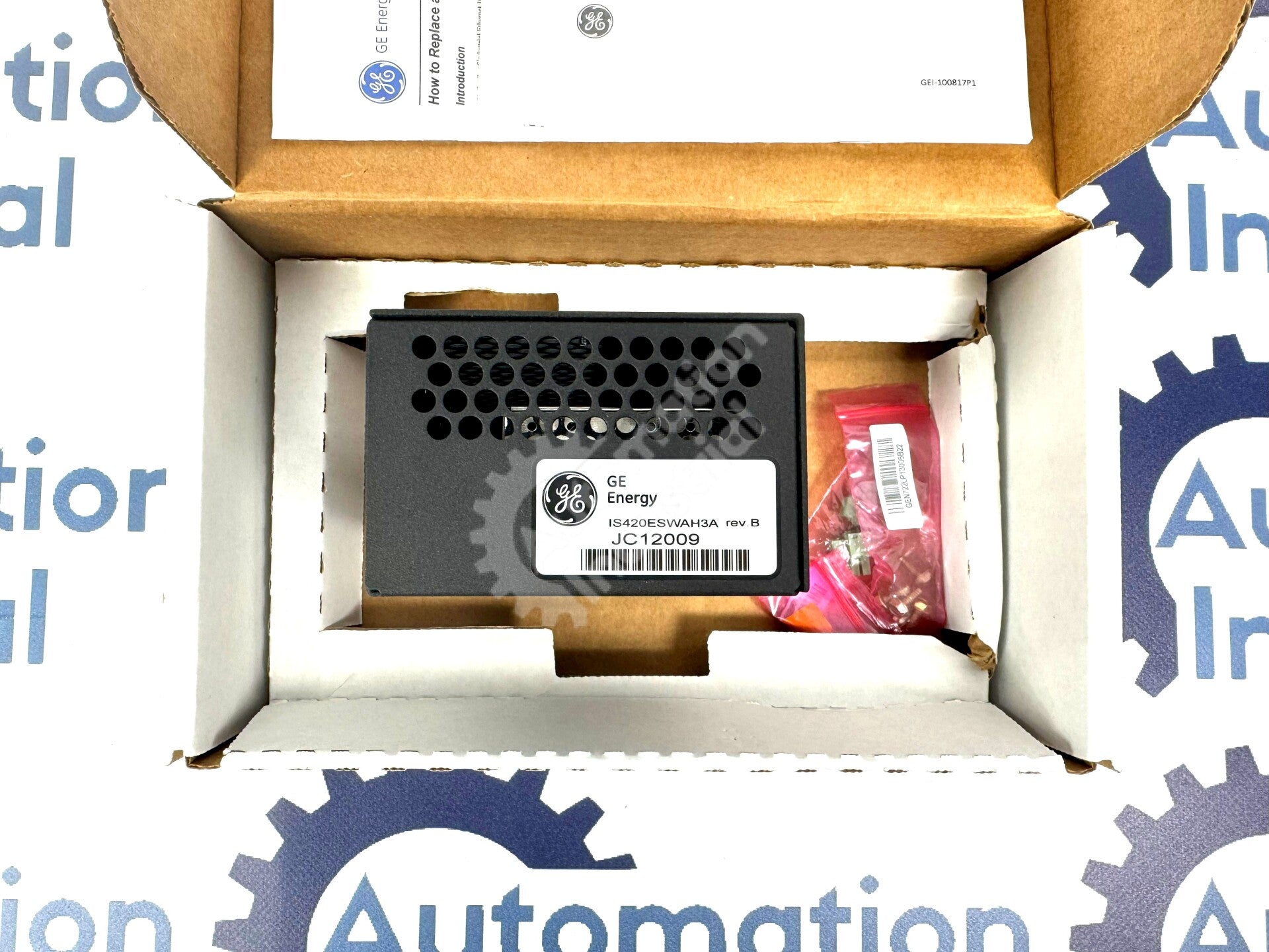 IS420ESWAH3A By GE I/O HP-MDIX Auto Sensing Ethernet Switch Mark VIeS NSFP