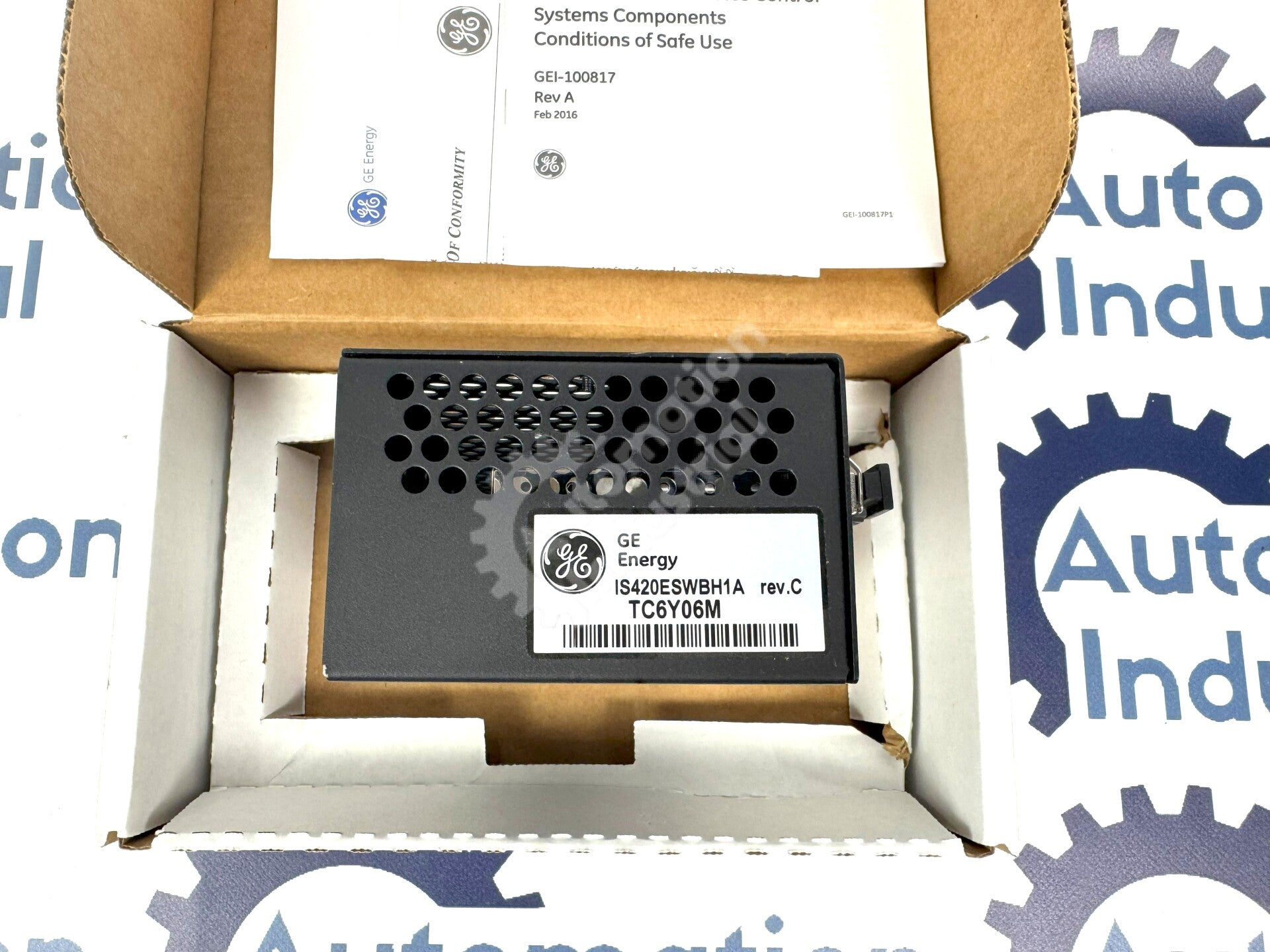 IS420ESWBH1A By General Electric IS420ESWBH1AE IONet Switch Module