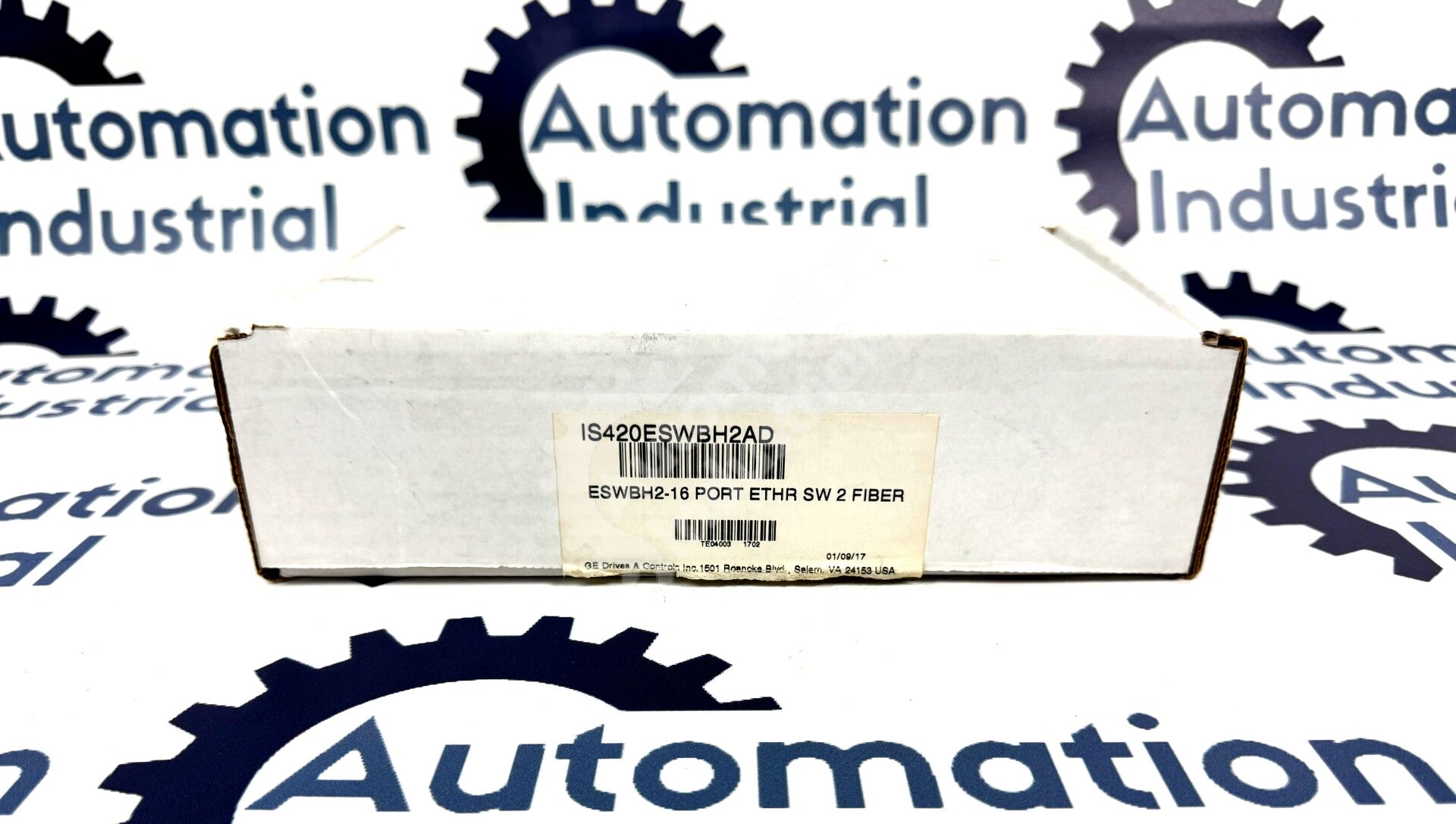 IS420ESWBH2A By General Electric Ethernet Switch With 2 Fiber Optic Ports NSFP