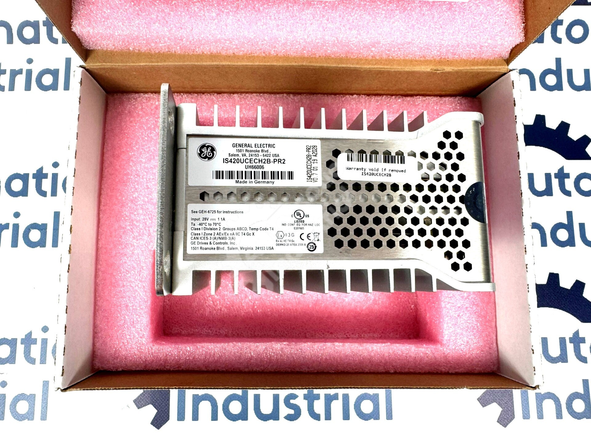 IS420UCECH2B By General Electric IS420UCECH2B-PR2 Industrial Controller Module
