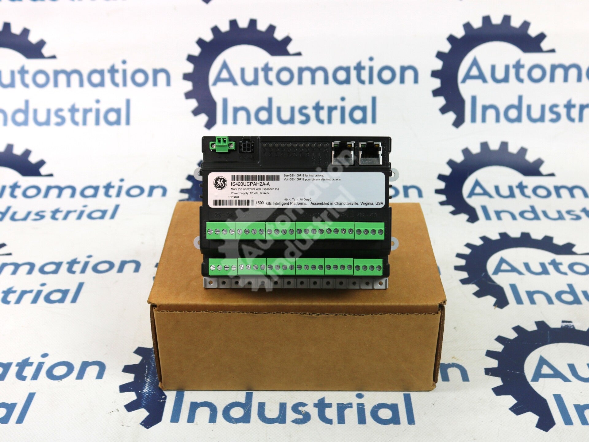 IS420UCPAH2A By General Electric IS420UCPAH2A-A Expended I/O Turbine Controller