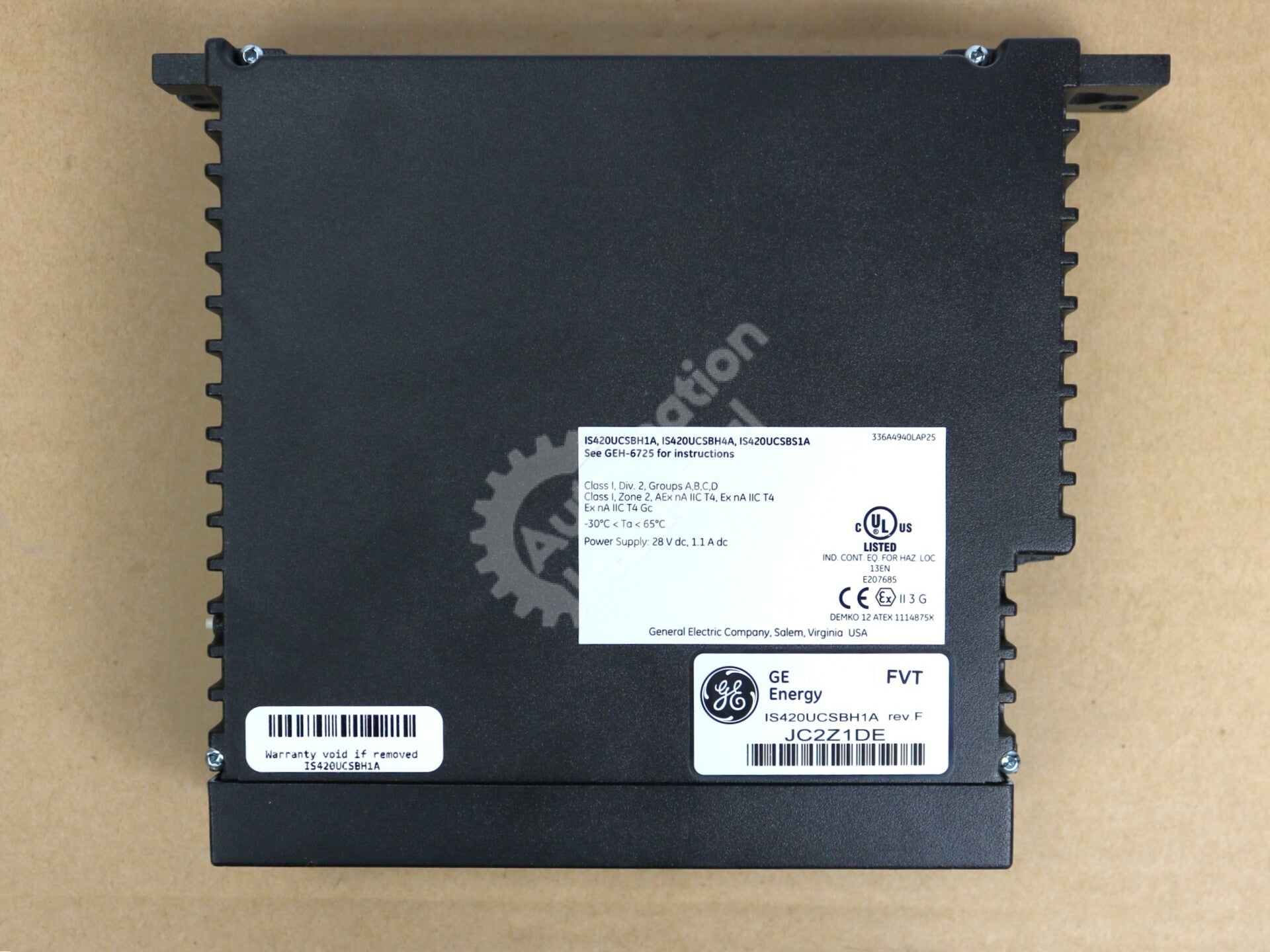 IS420UCSBH1A By General Electric 600MHz UCSB Controller Module NSFP