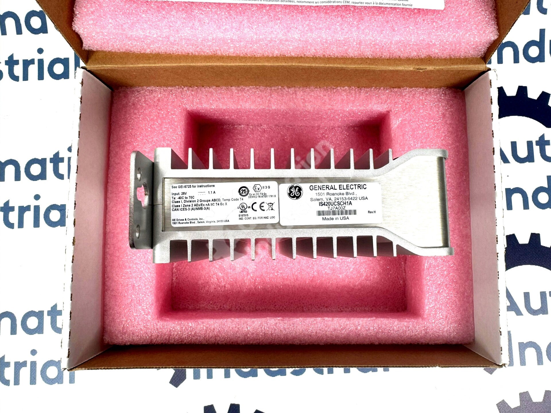 IS420UCSCH1A By General Electric UCSC 4C Turbine FA Profinet Controller NSFP