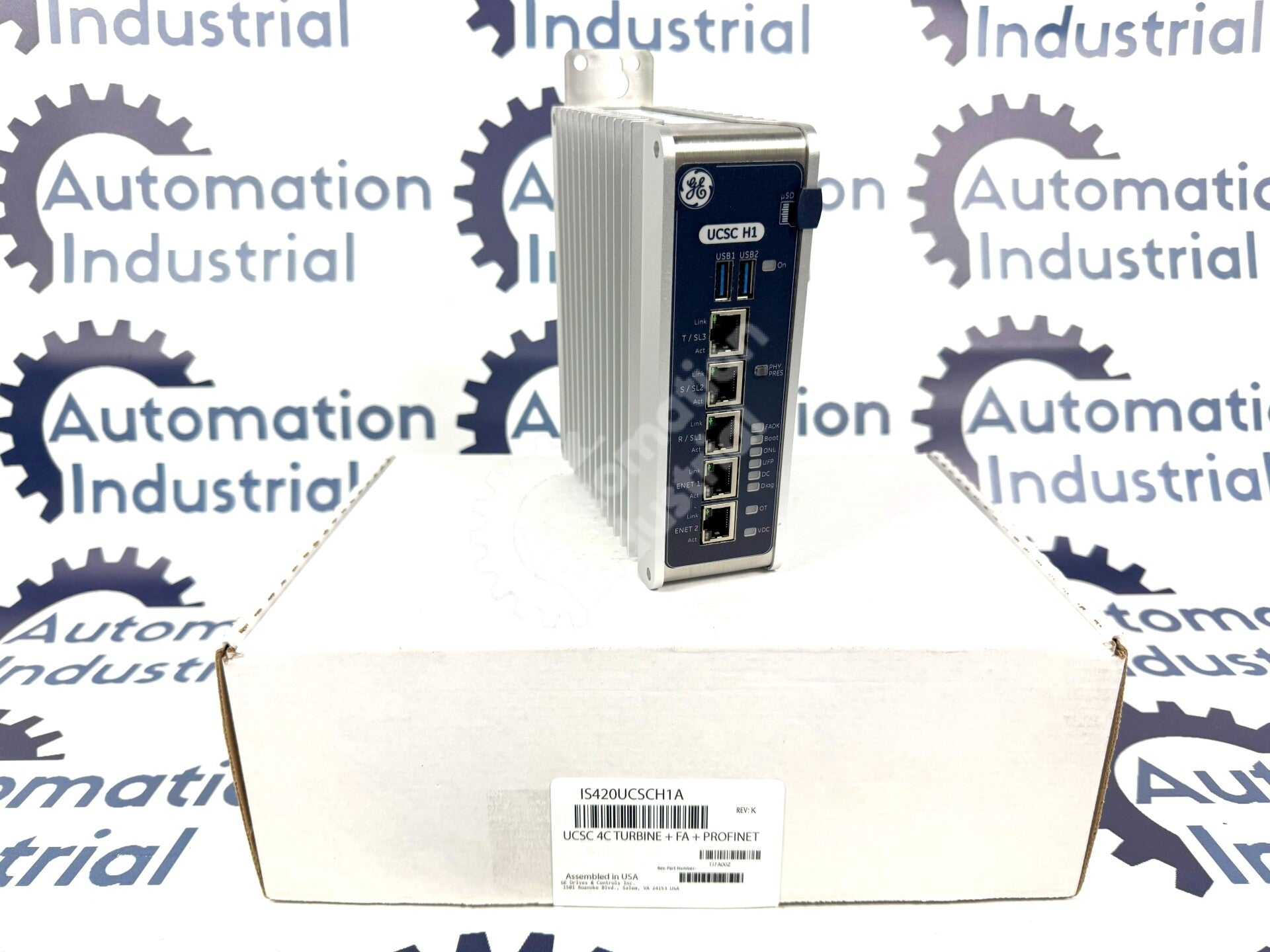 IS420UCSCH1A By General Electric UCSC 4C Turbine FA Profinet Controller NSFP