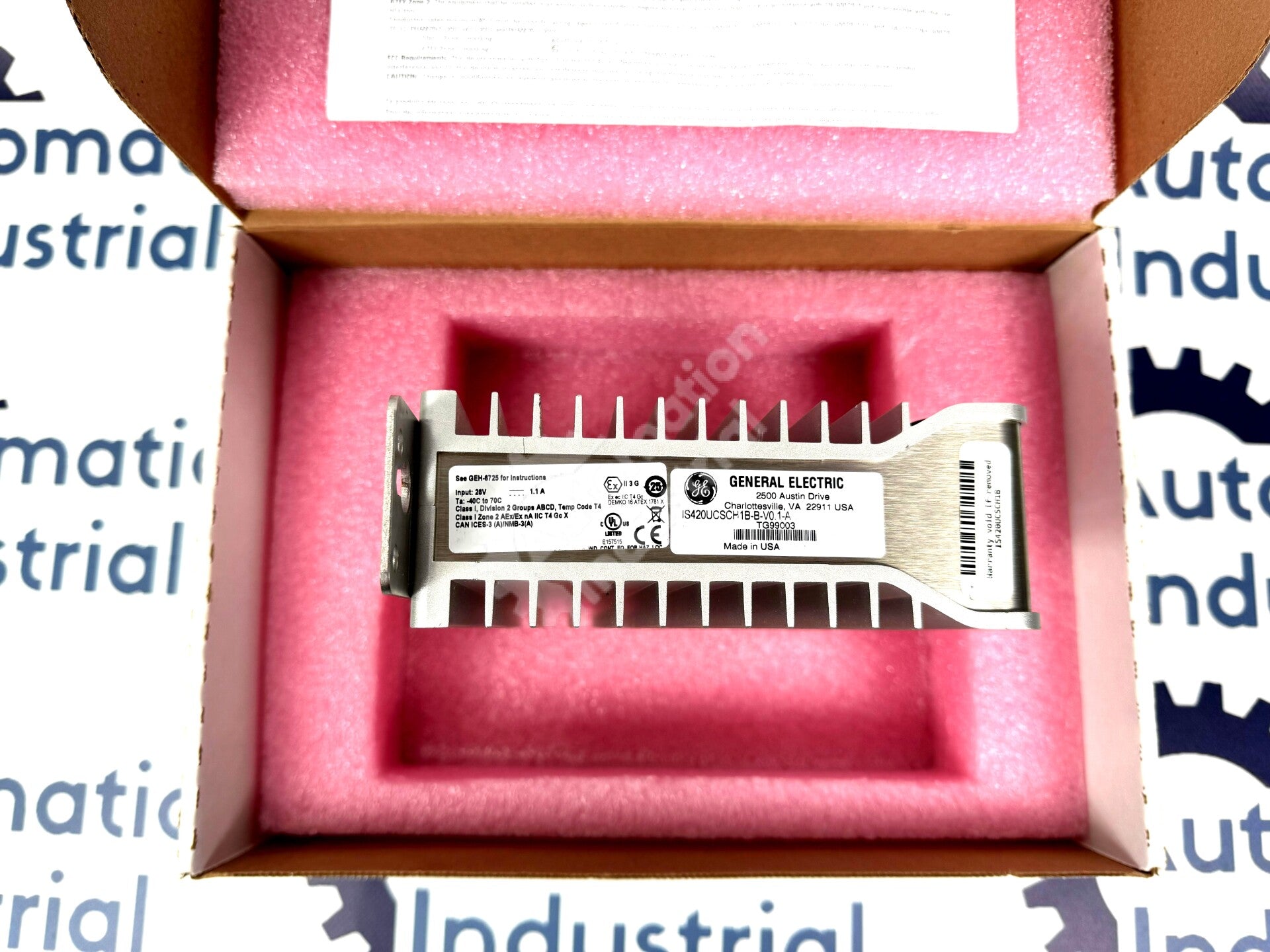 IS420UCSCH1B By General Electric IS420UCSCH1B-B Mark VIe Gateway Controller