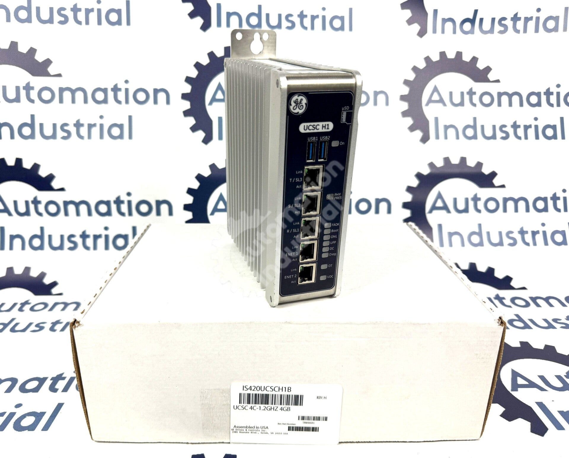 IS420UCSCH1B By General Electric Quad-Core Mark VIe Gateway Controller