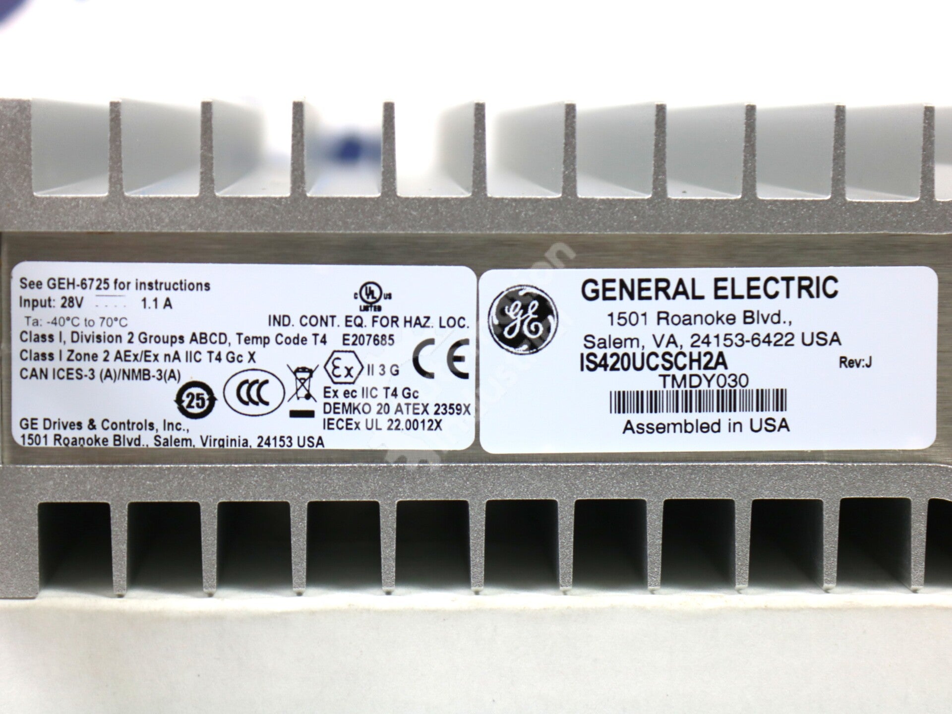 IS420UCSCH2A By General Electric High-Performance MarkStat Controller NSFP