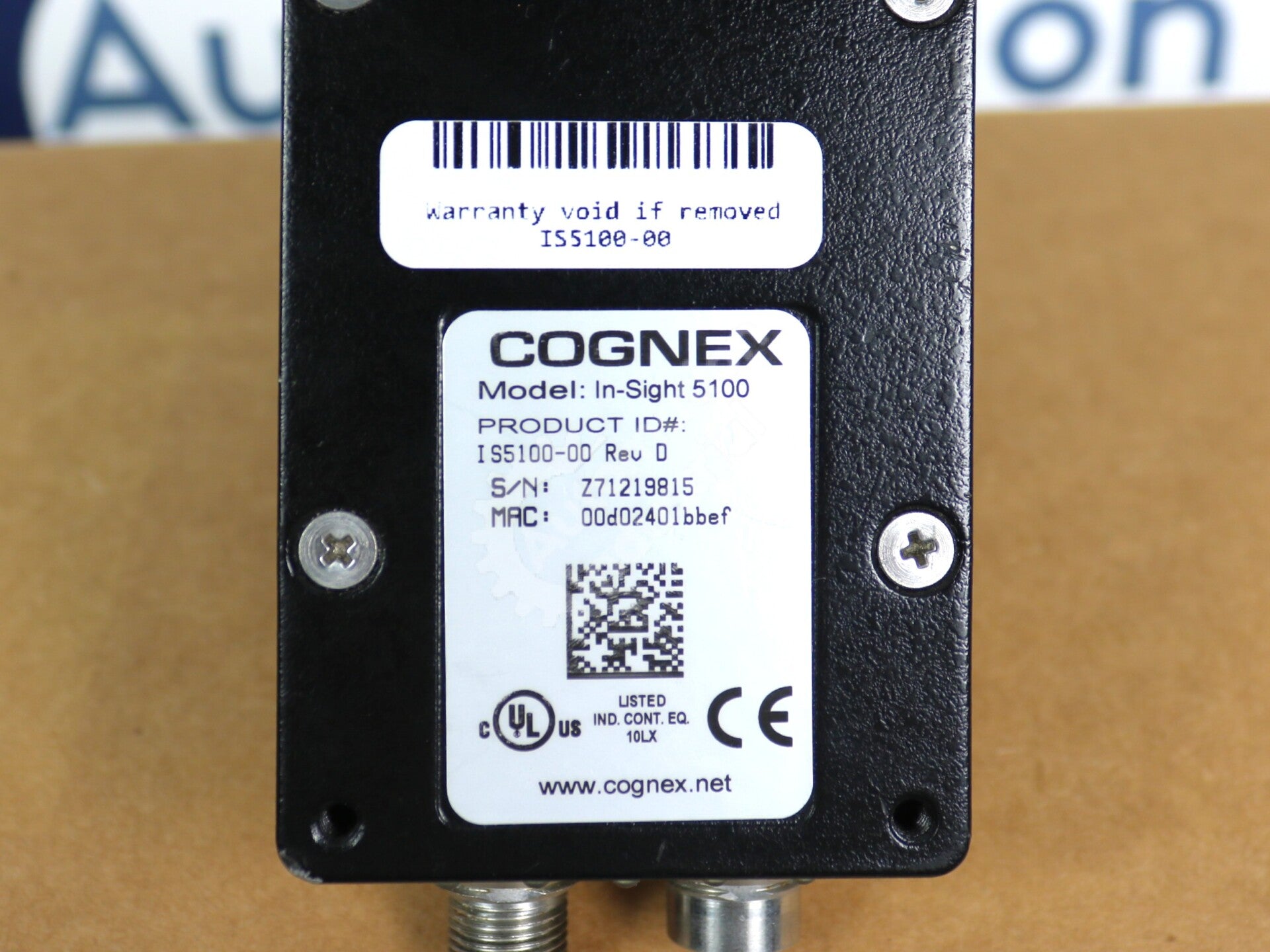 IS5100-00 By General Electric 800-5870-1R A 24VDC Industrial Vision System